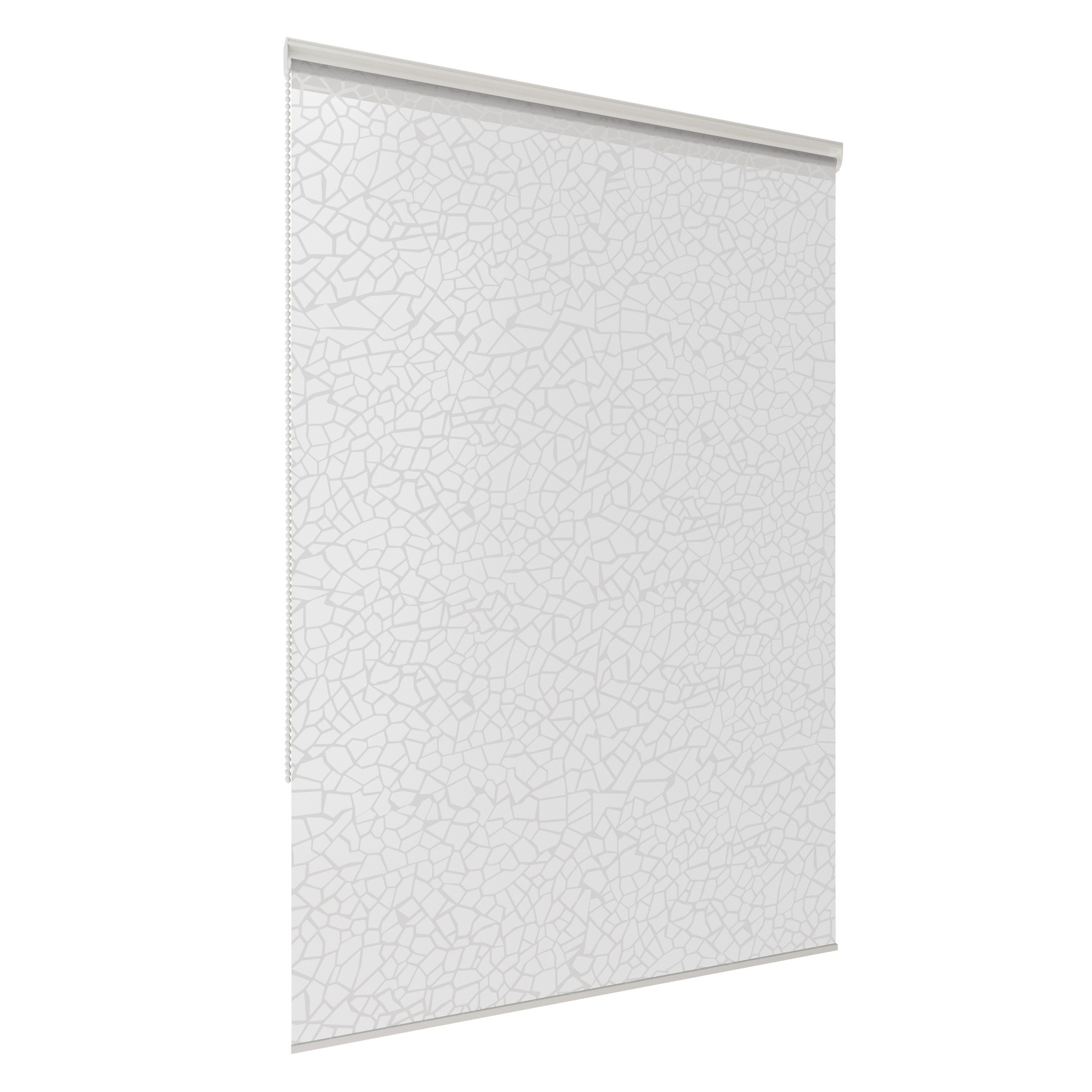 Aquabad® Duschrollo Vaskaflex Badewannenrollo Breite 100 cm, Muster: Mosaik, Breite: 100cm