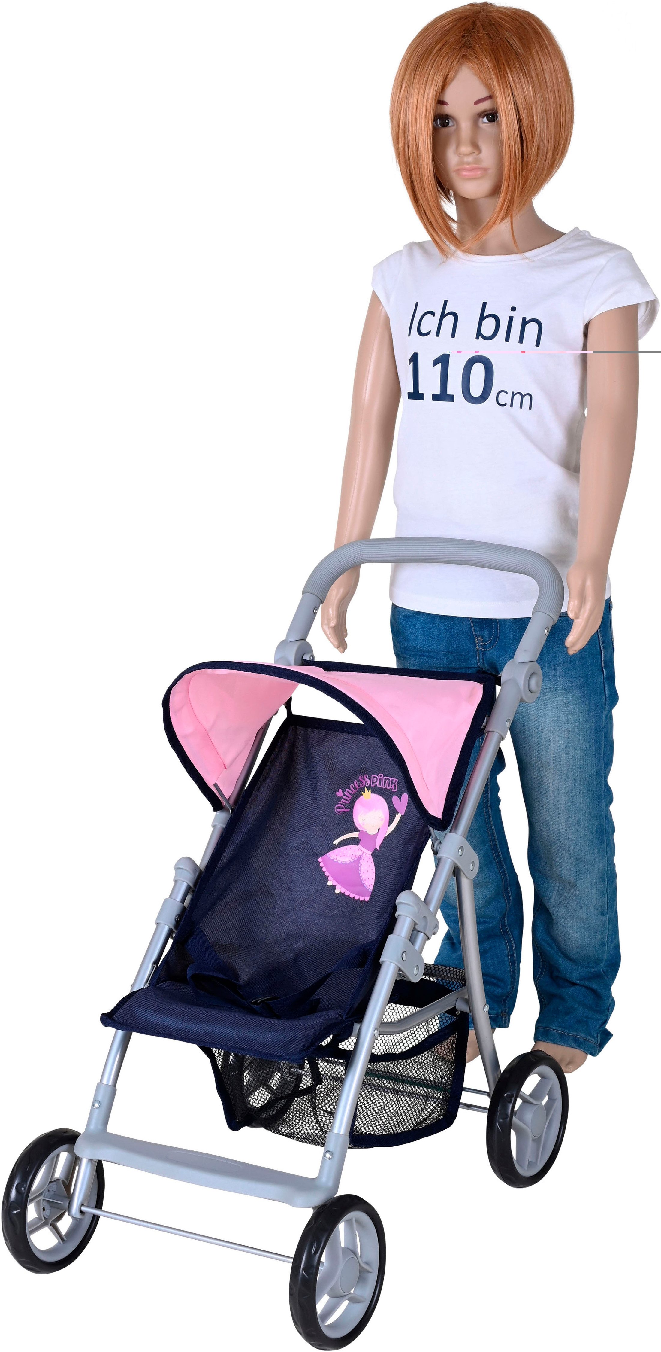 Knorrtoys® Puppenbuggy Liba - princess blue