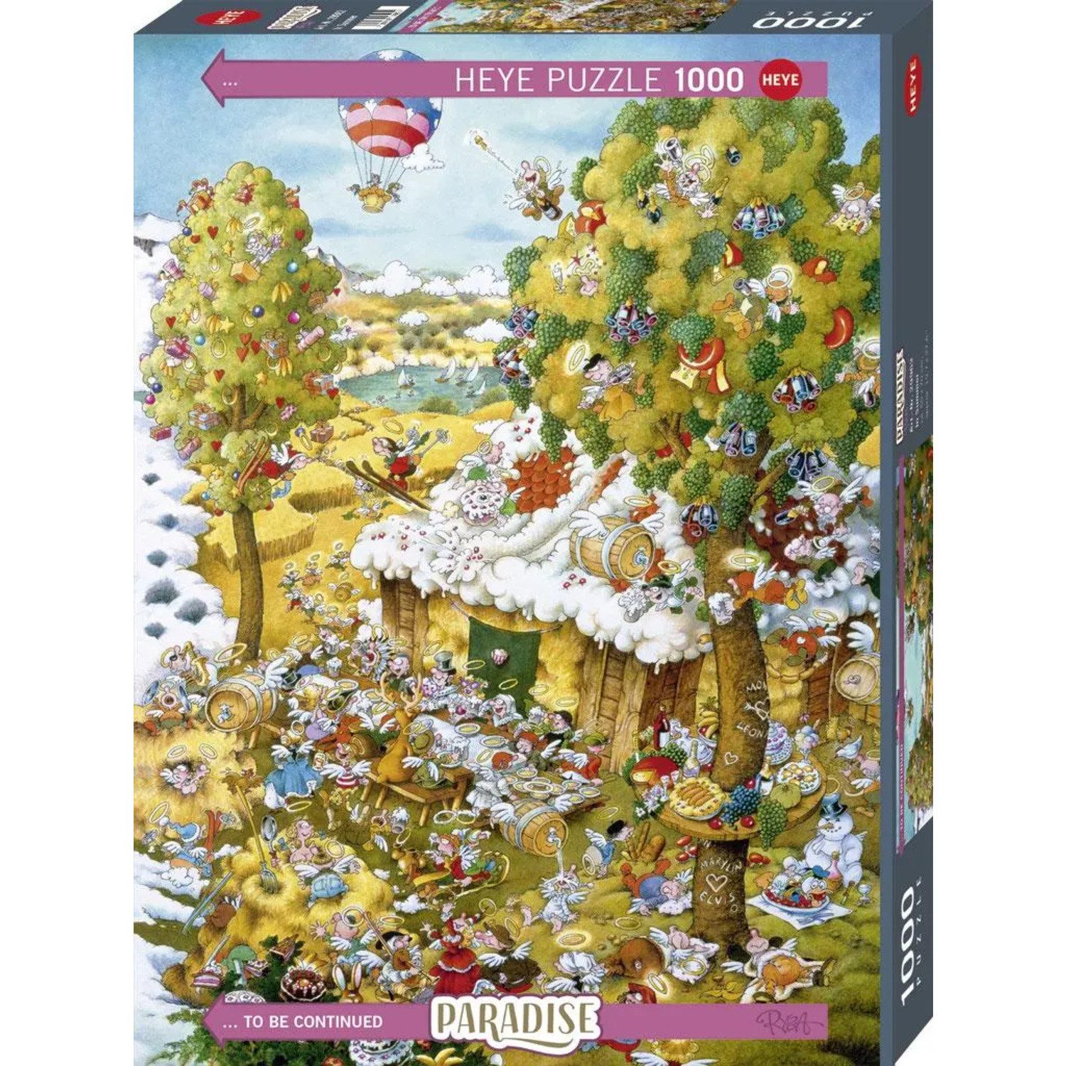 HEYE Puzzle In Summer Puzzle 1000 Teile, 1000 Puzzleteile