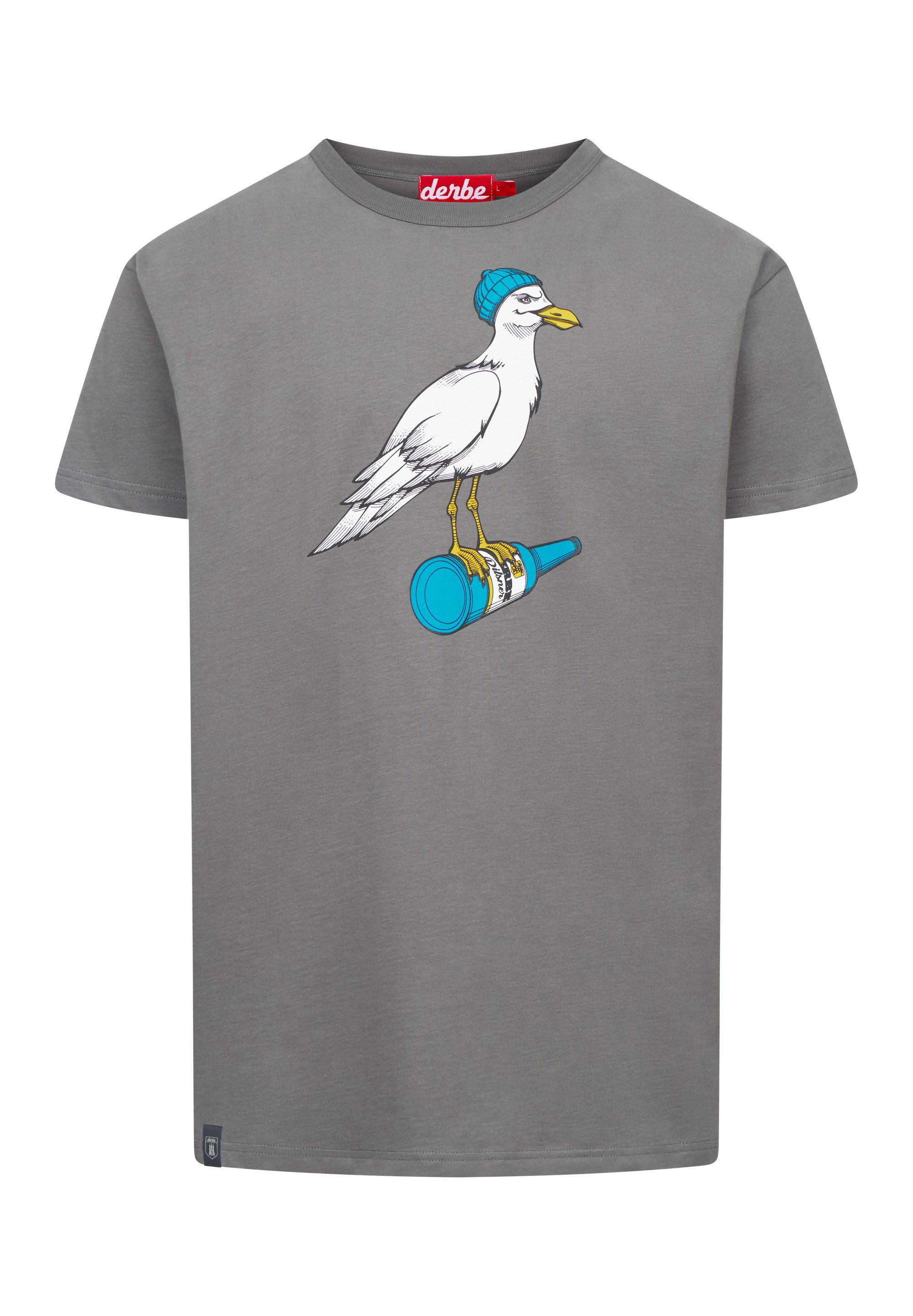 Derbe Print-Shirt Sturmmöwe günstig online kaufen