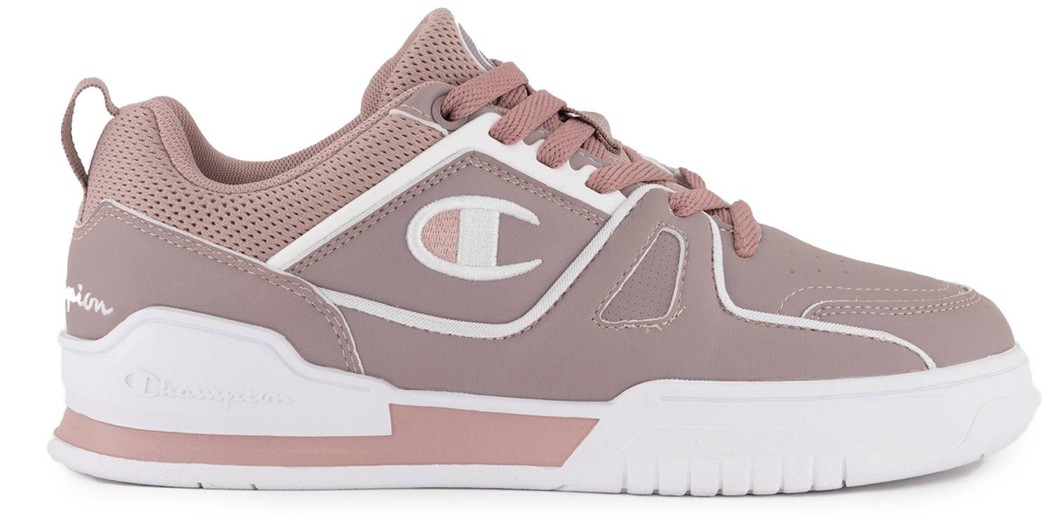 Champion 3 Point Low Mauve/Wht Sneaker