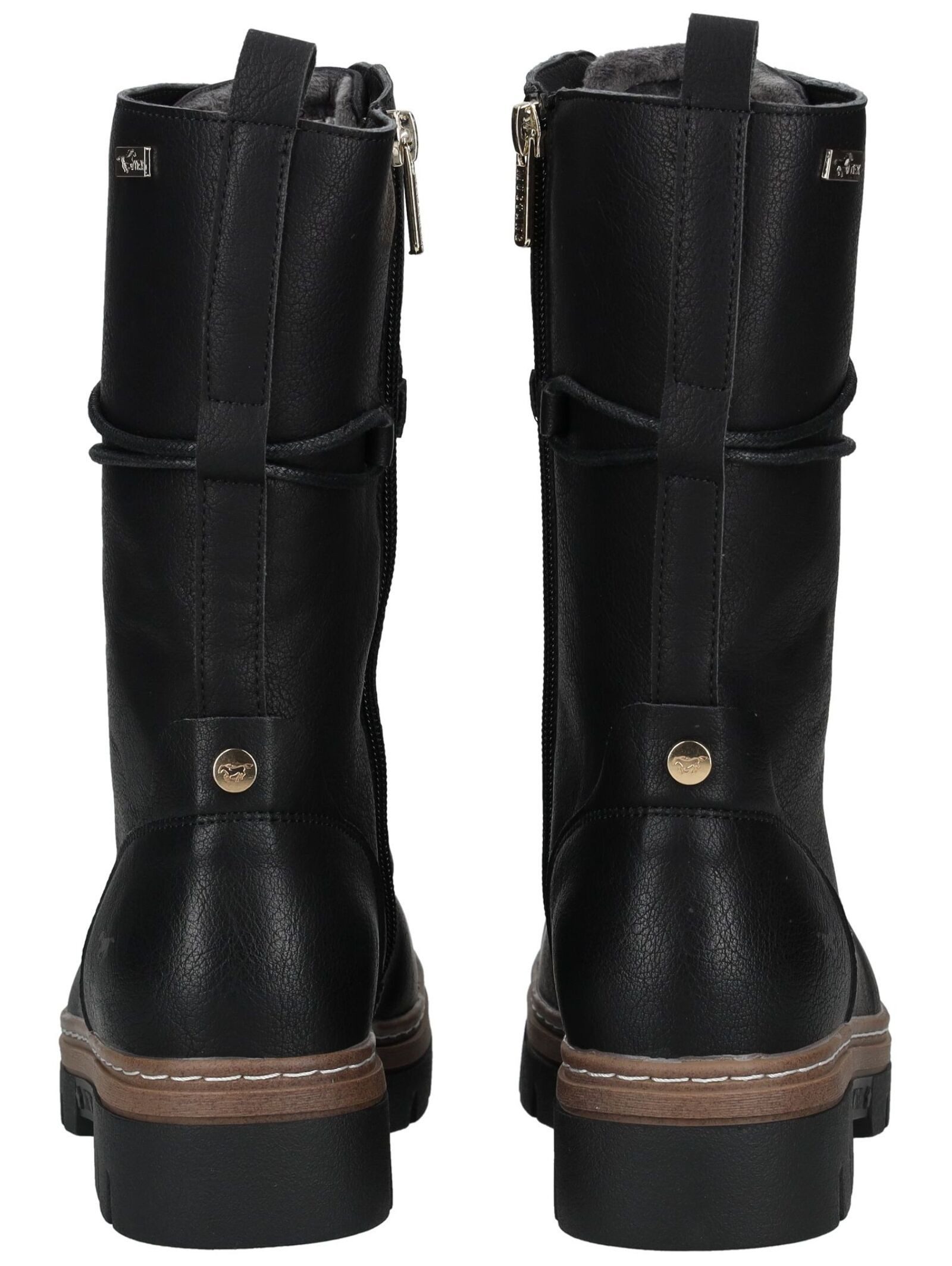Mustang Shoes Mustang Shoes Stiefel Lederimitat Schnürstiefelette