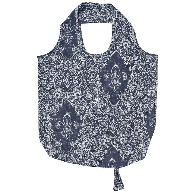 Ulster Weavers Einkaufsbeutel Fleur de Lis, faltbare Einkaufstasche incl. Tragegriffe ca. 46 x 61 cm, Roll-up-Tasche