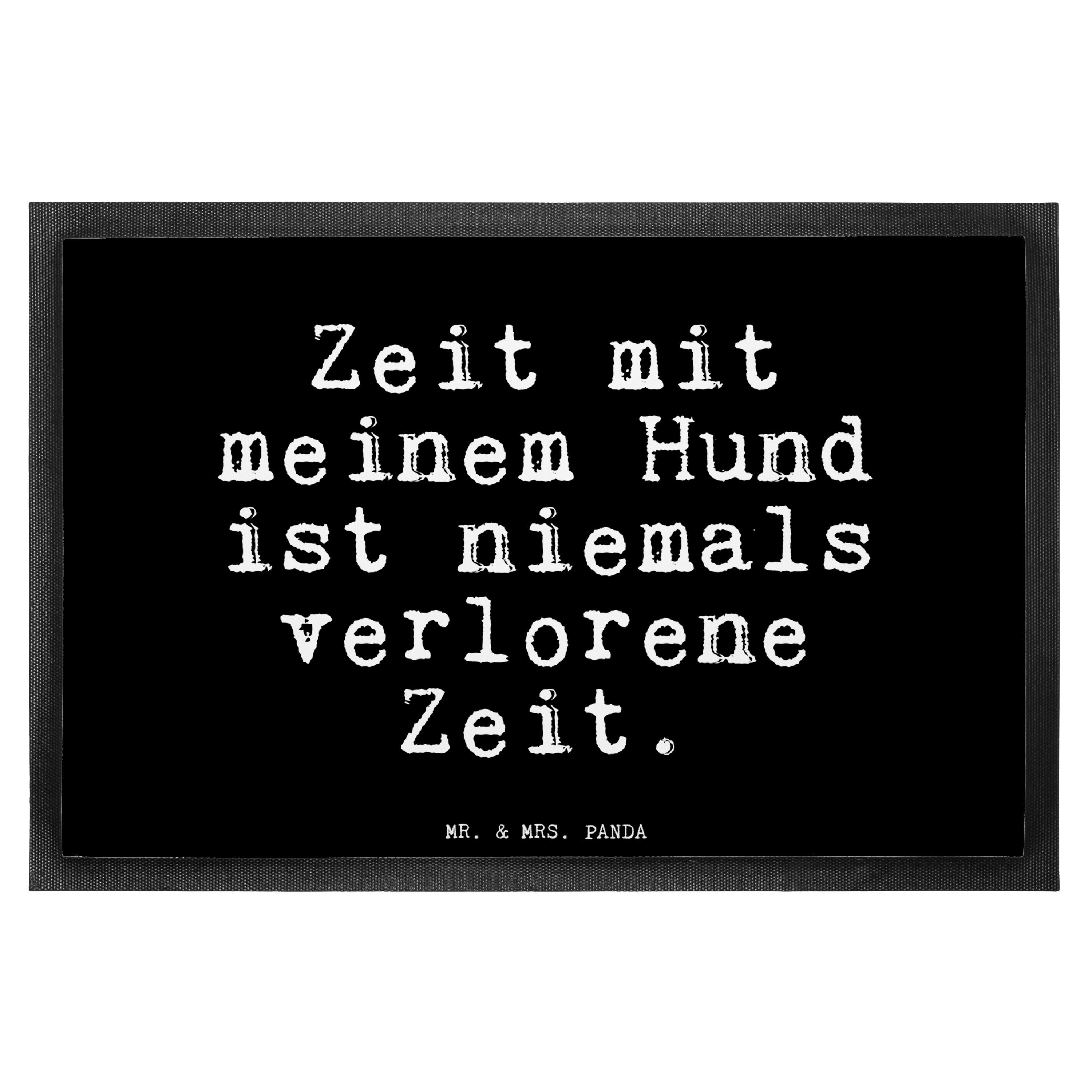 Fußmatte »Zeit mit meinem Hund... Geschenk, Tier, Matte, Schmutzmatte