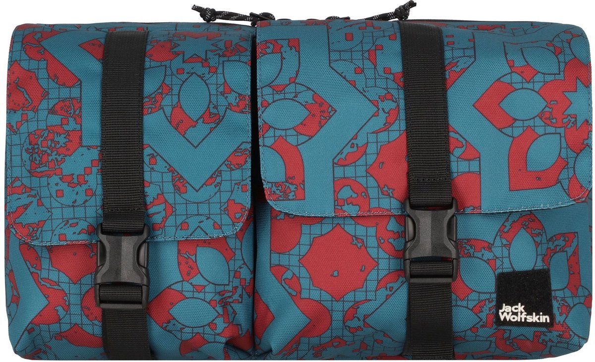 Jack Wolfskin Umhängetasche 365 Crossbody 36 cm Blau, verstellbare Schulterriemen