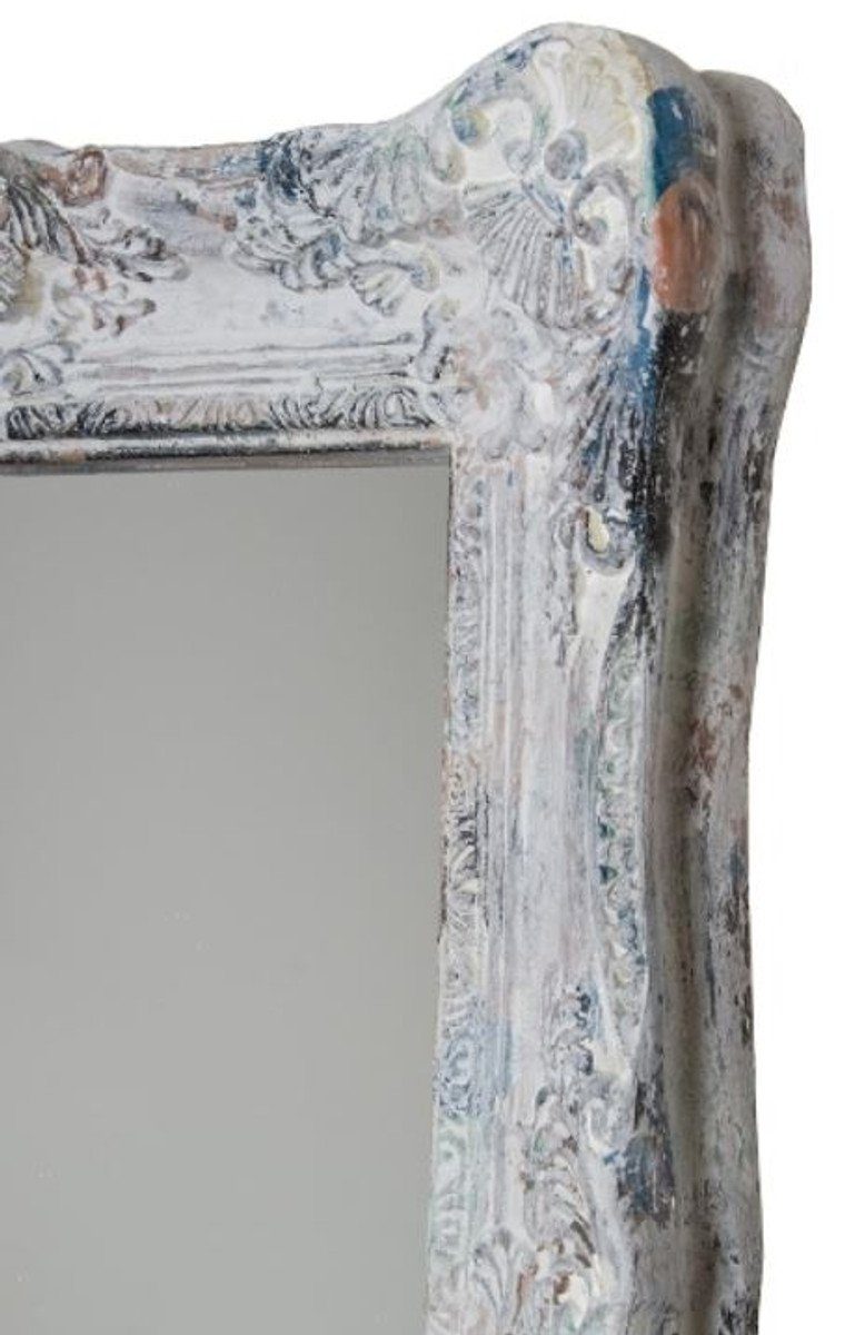 x Wandspiegel Grau Barockspiegel Möbel cm Antik Spiegel Padrino Barock / - 54 H. Casa Barockstil 42
