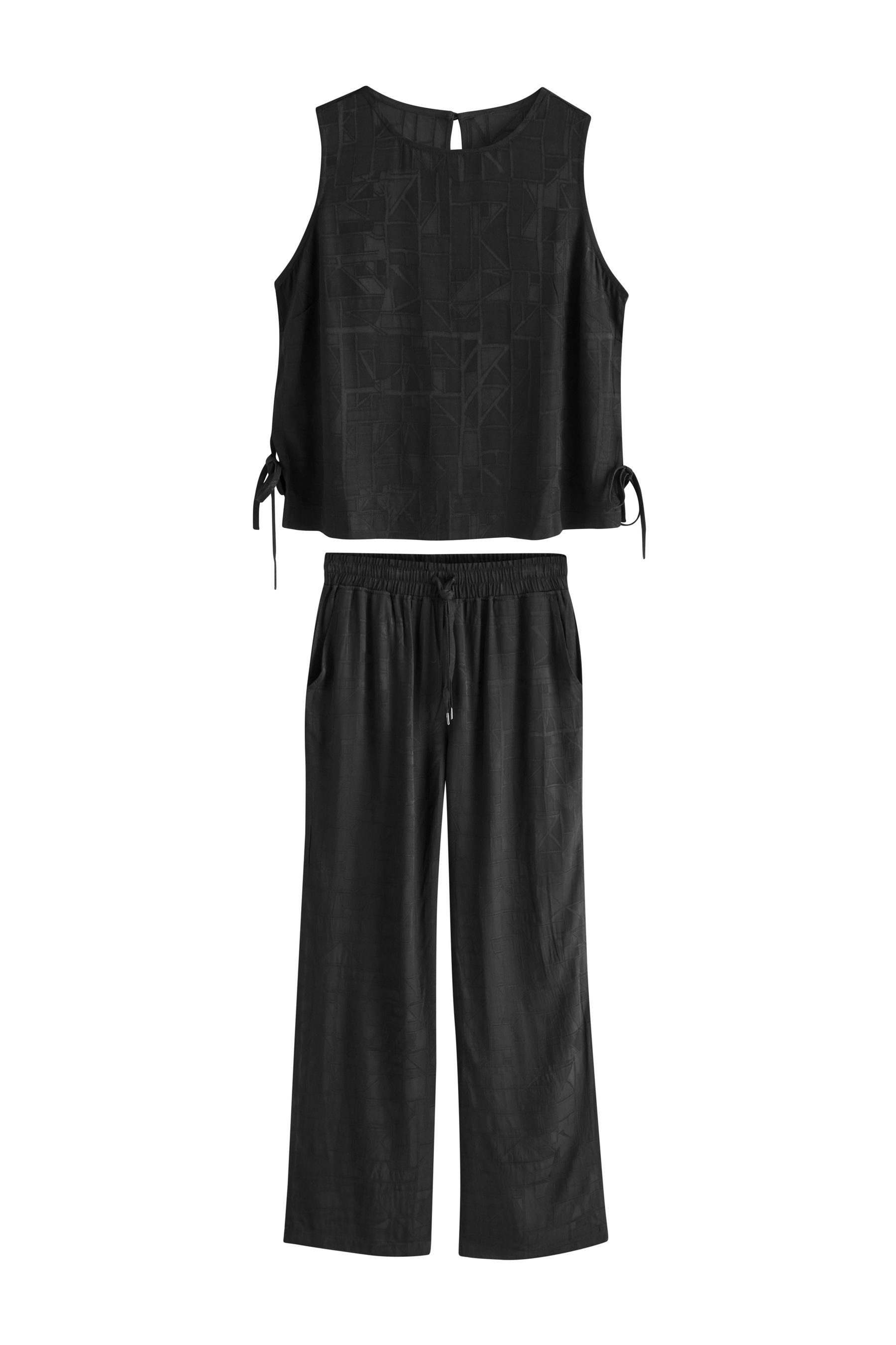 Next Pyjama Pyjama mit Trägertop aus Viskose (2 tlg)