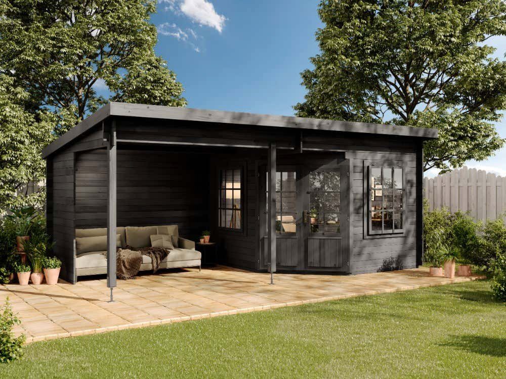 Alpholz Gartenhaus Holz Carl-28, BxT: 622x332 günstig online kaufen