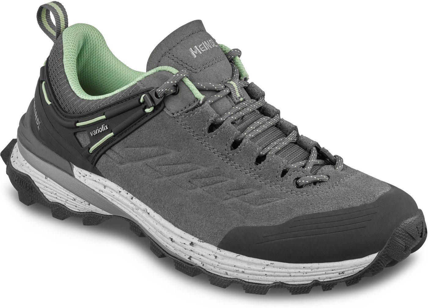 Meindl Dallas Lady GRAU/LINDE Trekkingschuh