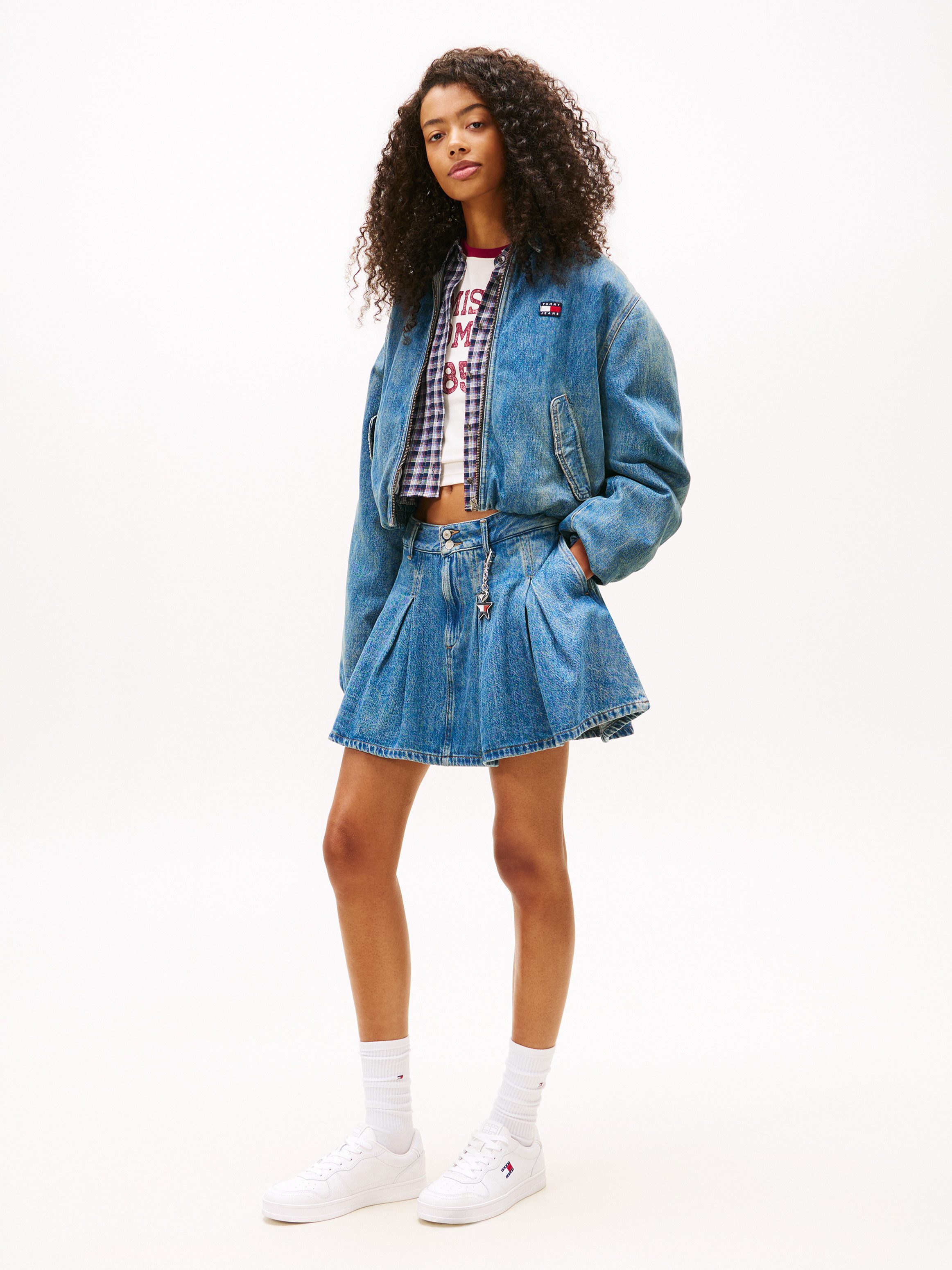 Tommy Jeans THE GREENWICH Plateausneaker, Schnürschuh, Halbschuh, Freizeitschuh mit Ziernähten