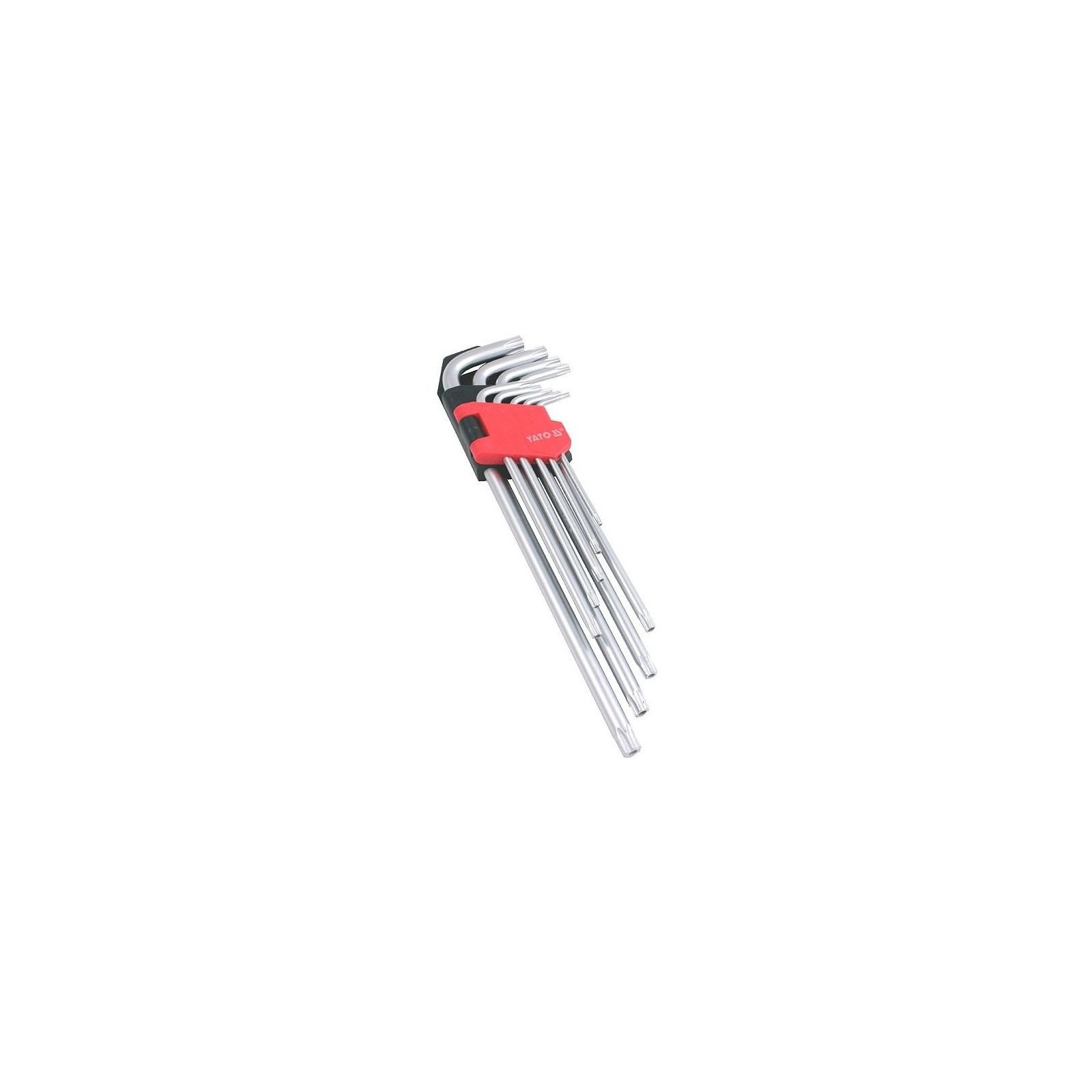 Stecknüsse Torx Schlüsselsatz 9- teilig YT-0512, 9-tlg.