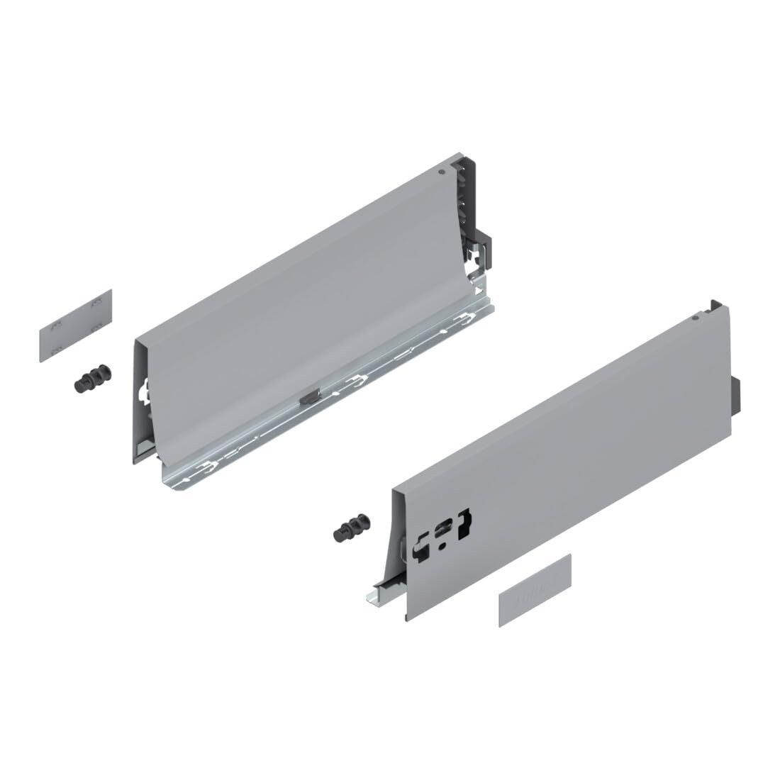 blum Teleskop-Vollauszug Blum TANDEMBOX Zarge, Höhe K 115 mm, NL 350 mm, links/rechts, für TAND