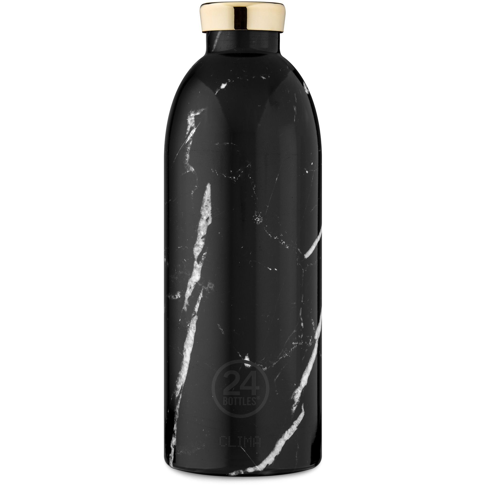 24 Bottles Trinkflasche Clima black marble