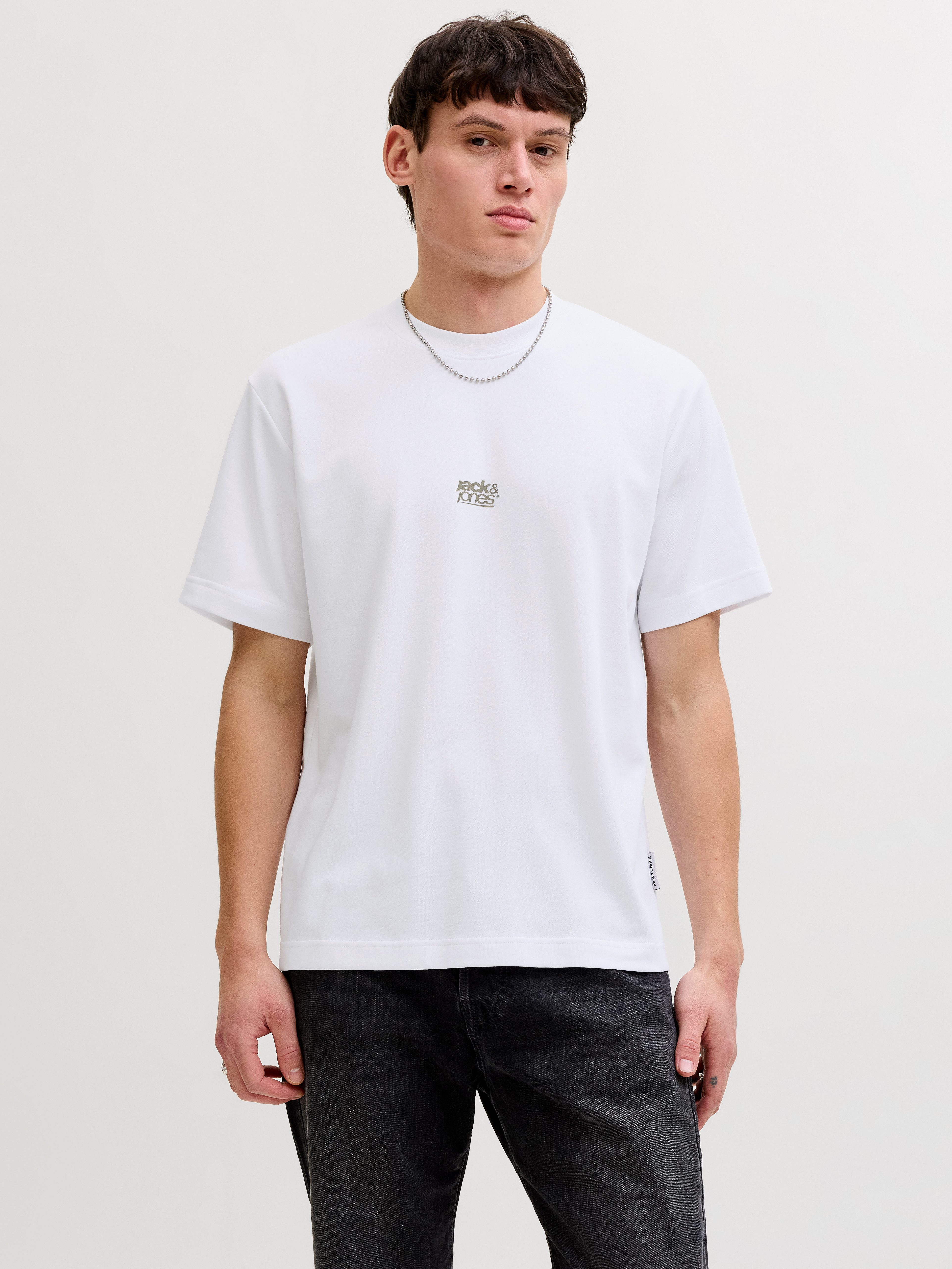 T-Shirt JCOBREEZE BACK PRINT TEE SS CREW EA26