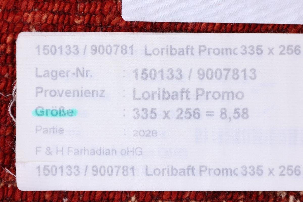 Loribaft Handgeknüpfter Atash Höhe: mm Nain Moderner, 12 rechteckig, Perser Trading, Orientteppich 255x334 Gabbeh