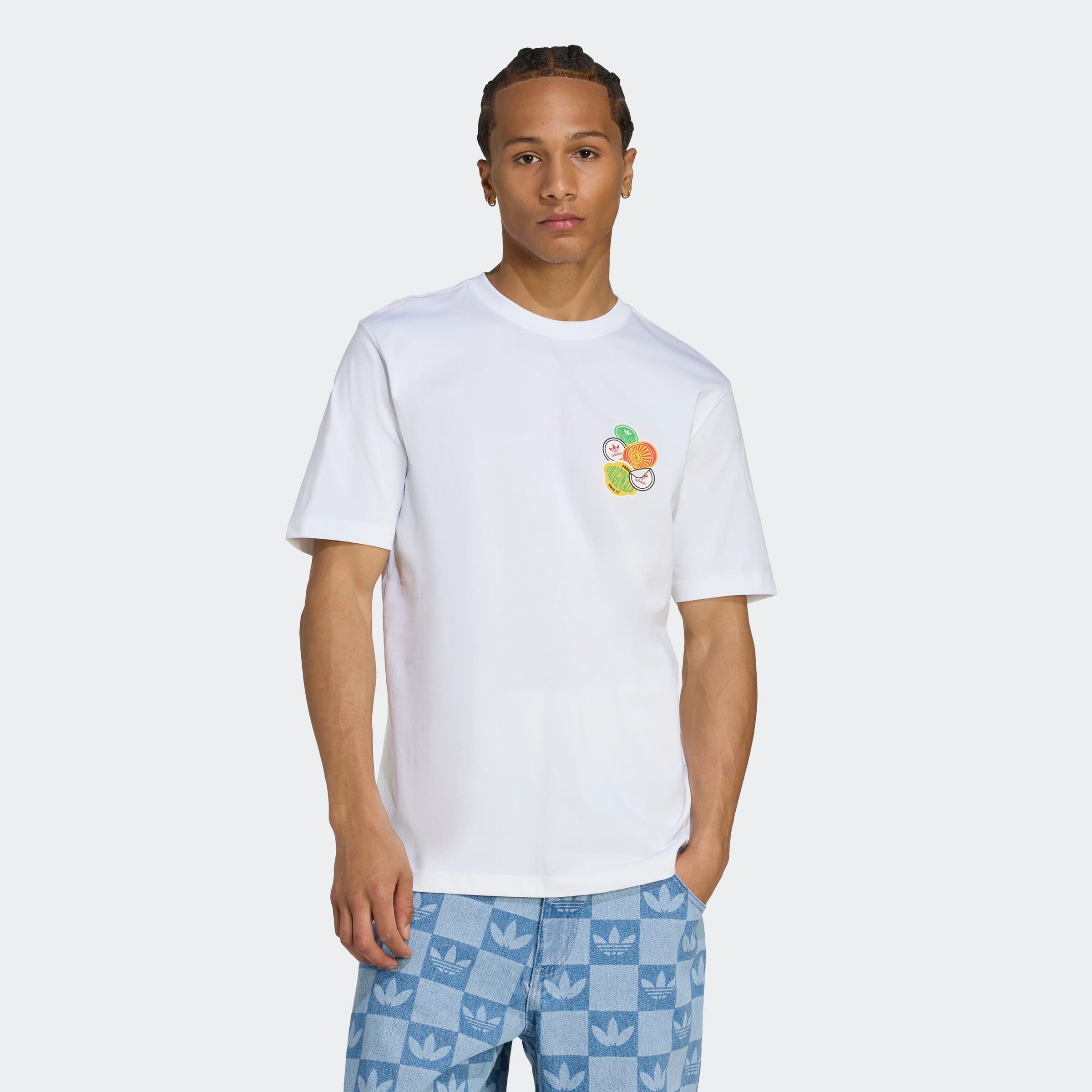 adidas Originals T-Shirt GRAPHIC LO SS T lockerer Schnitt, mit auffälligen günstig online kaufen