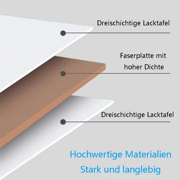 Houhence Magnettafel Klein Magnetisches Whiteboard, 42*29.7cm Mini abwischbar Magnettafel