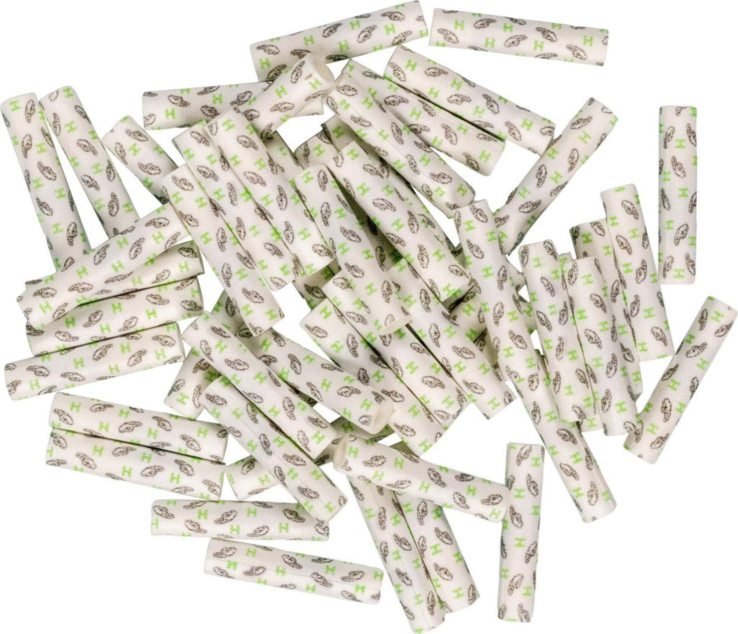 Hybrid Supreme Filters Aktivkohlefilter Hybrid Slimfilter 250er Stück weiß inkl. Zündhölzer, Zubehör für 6,4mm Durchmesser, 30mm lang, halb Zellstoff halb Aktivkohle