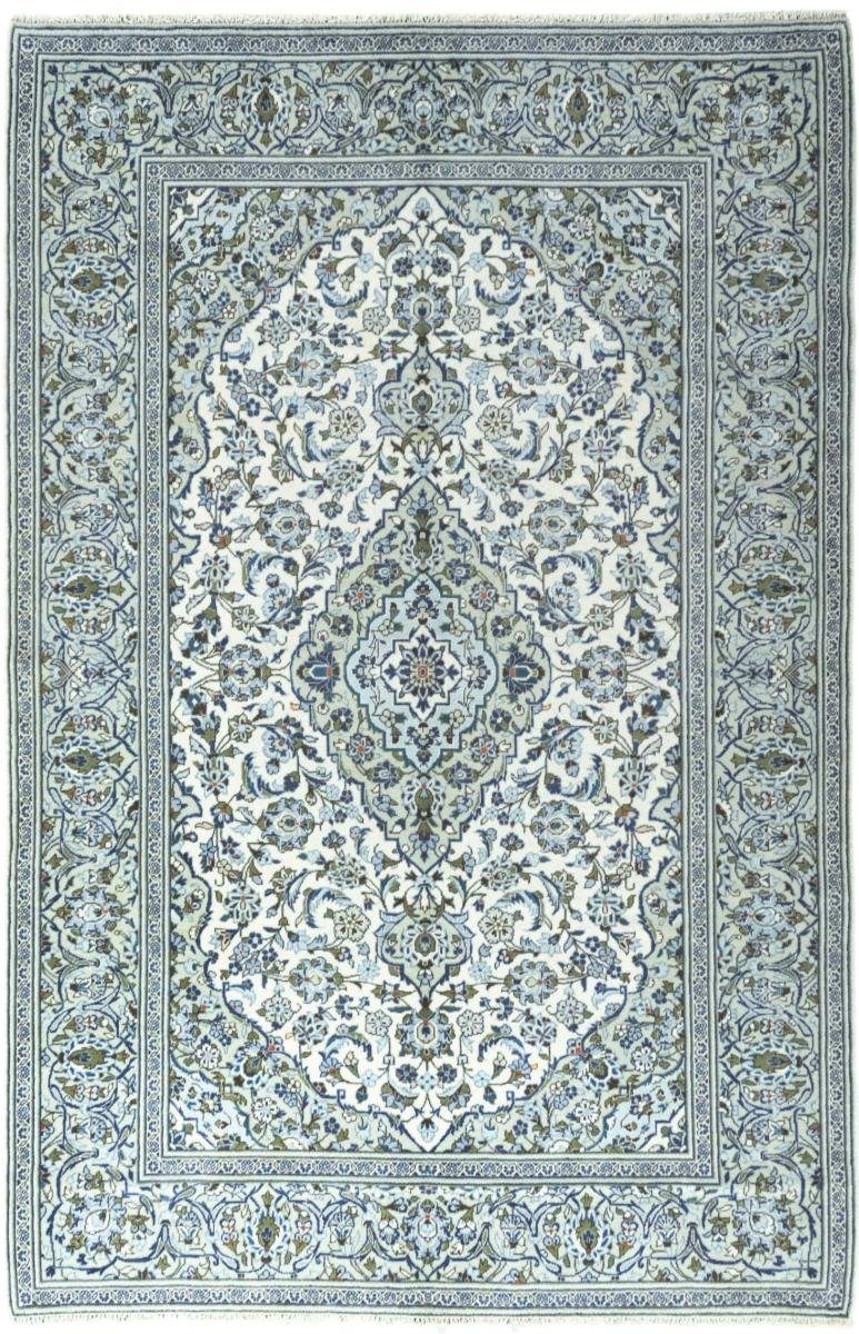 Orientteppich Keshan 197x299 Handgeknüpfter Orientteppich / Perserteppich, Nain Trading, rechteckig, Höhe: 12 mm