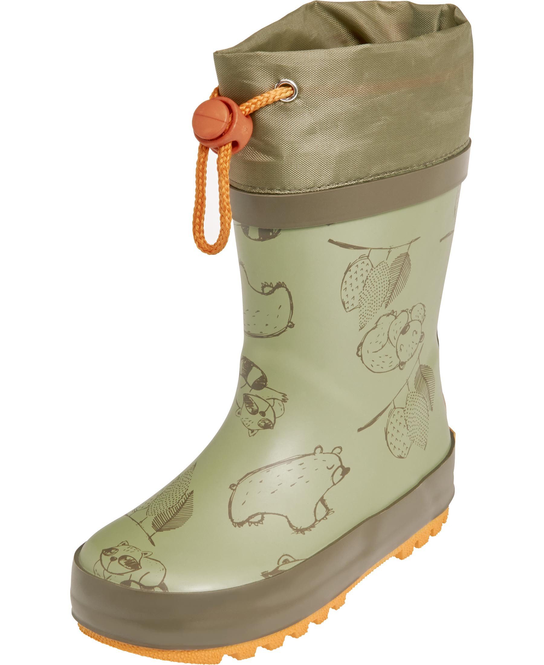 Playshoes Gummistiefel Waschbär Gummistiefel