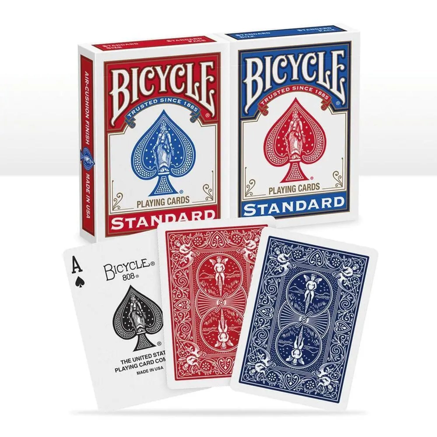 Cartamundi Spiel Bicycle Gold Standard 2-Pack Red & Blue