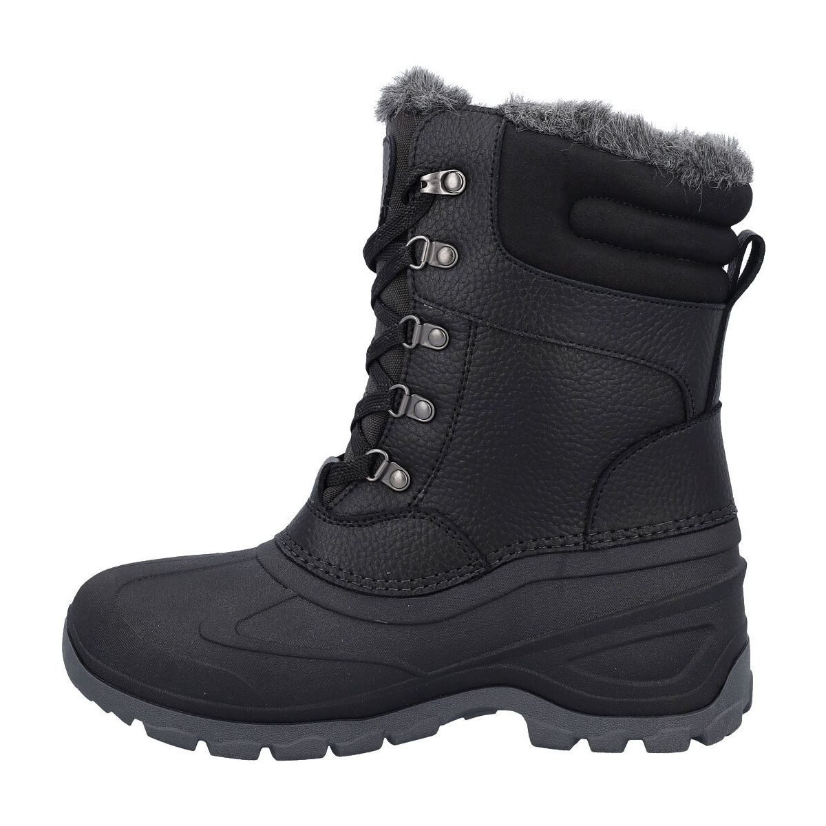 CMP Atka WMN Snow Boot Winterstiefel Stilvoller und wasserdichter Damen-Schneestiefel mit warmem Kunstfell