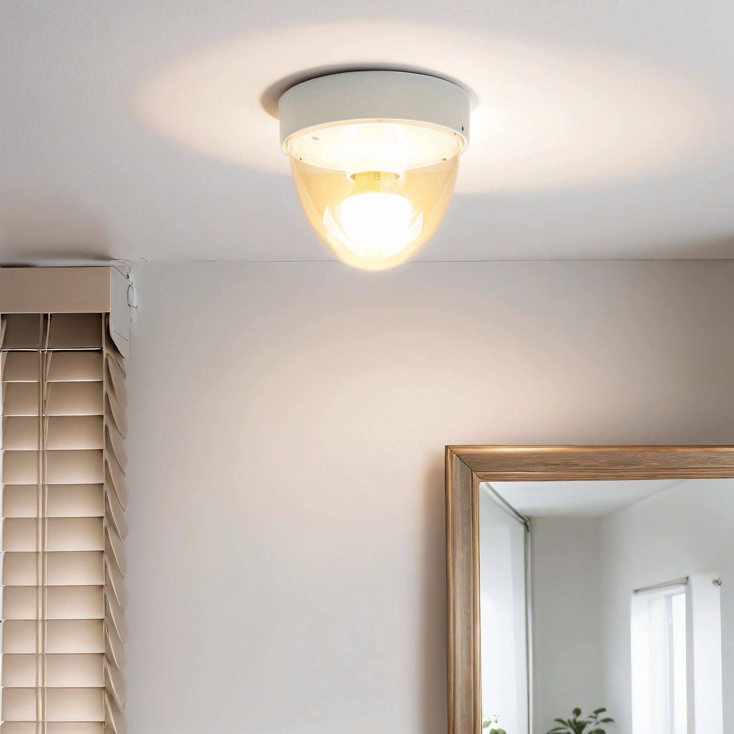 Licht-Erlebnisse Deckenleuchte MAIRA, ohne Leuchtmittel, Badlampe günstig online kaufen