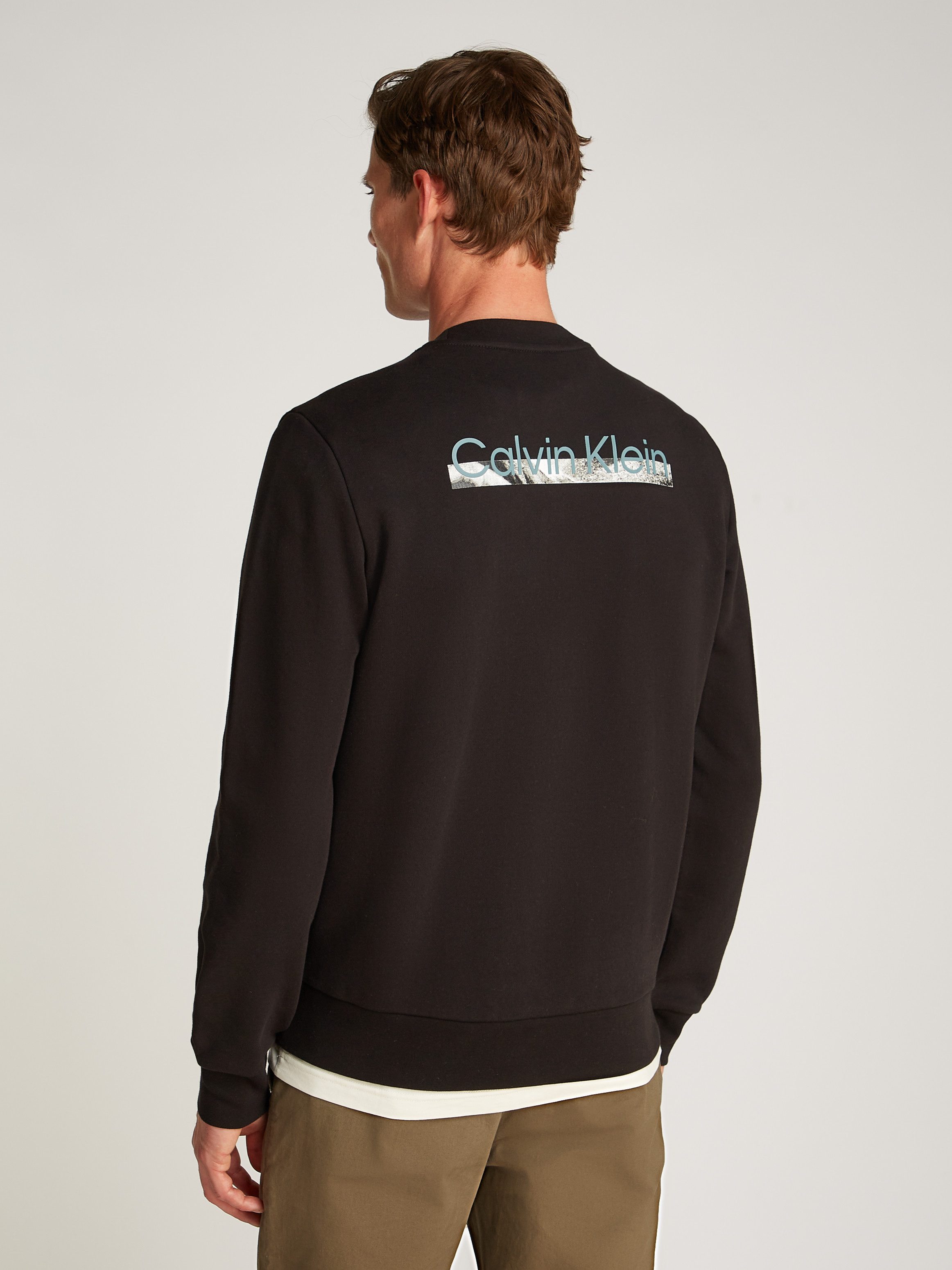 Calvin Klein Sweatshirt BACK LOGO GRAPHIC SWEATSHIRT mit Logoprint günstig online kaufen