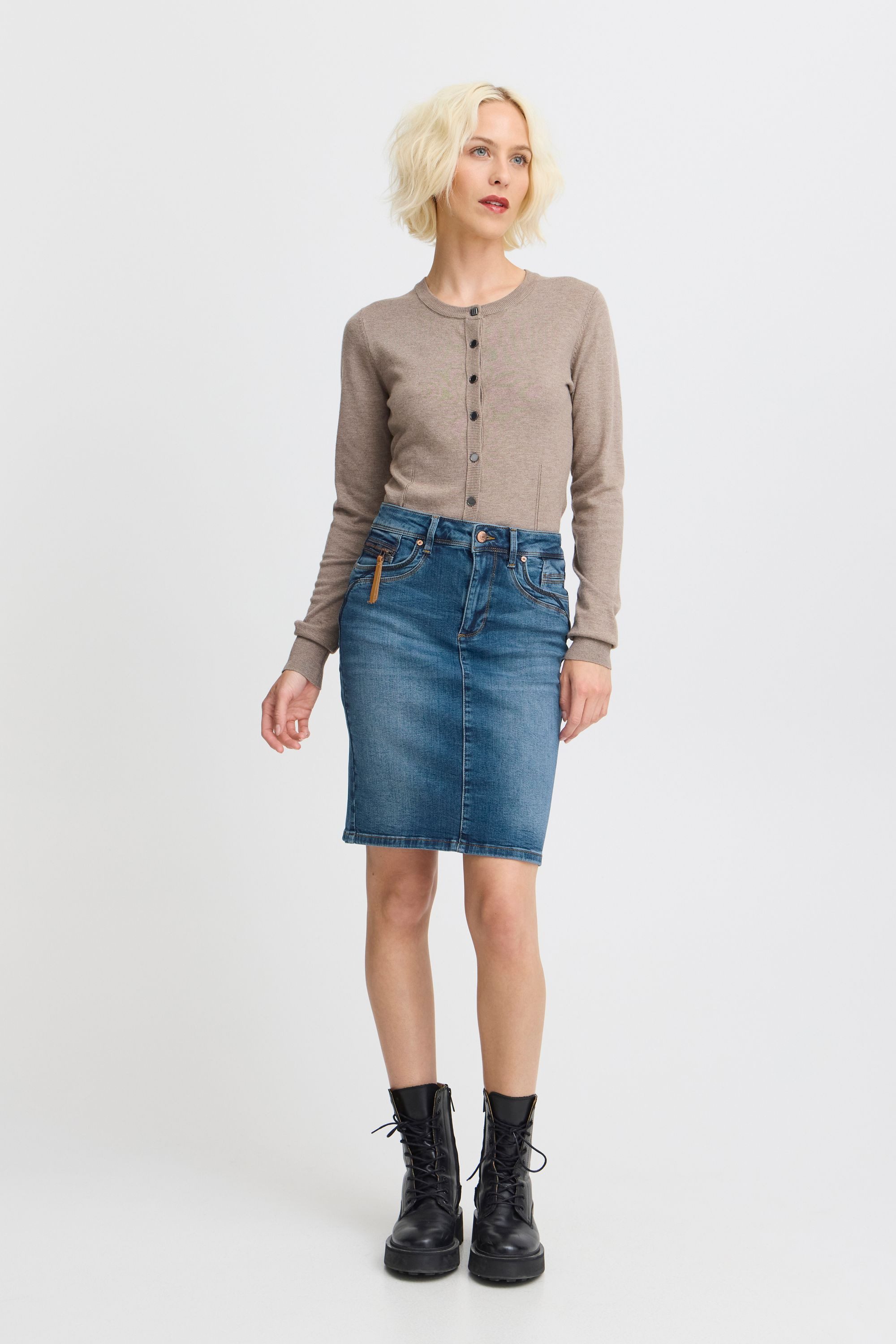 Pulz Jeans Jeansrock PZKAROLINA HW Skirt günstig online kaufen