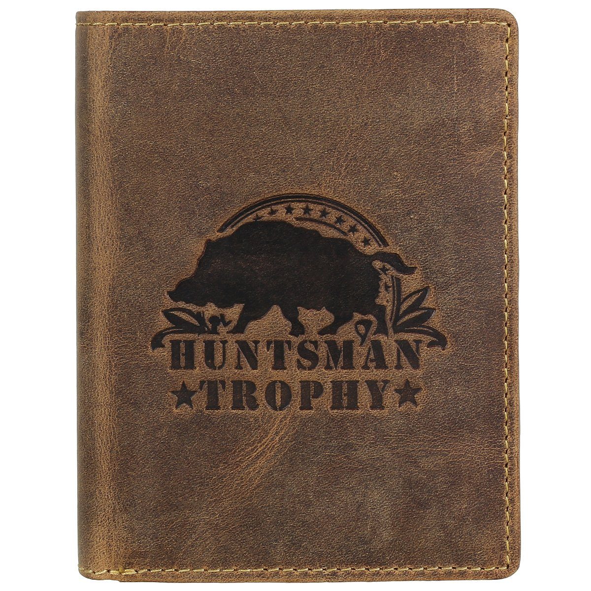 Greenburry Geldbörse Vintage Huntsman Trophy RFID Leder Geldbörse Portemonnaie BV-1701