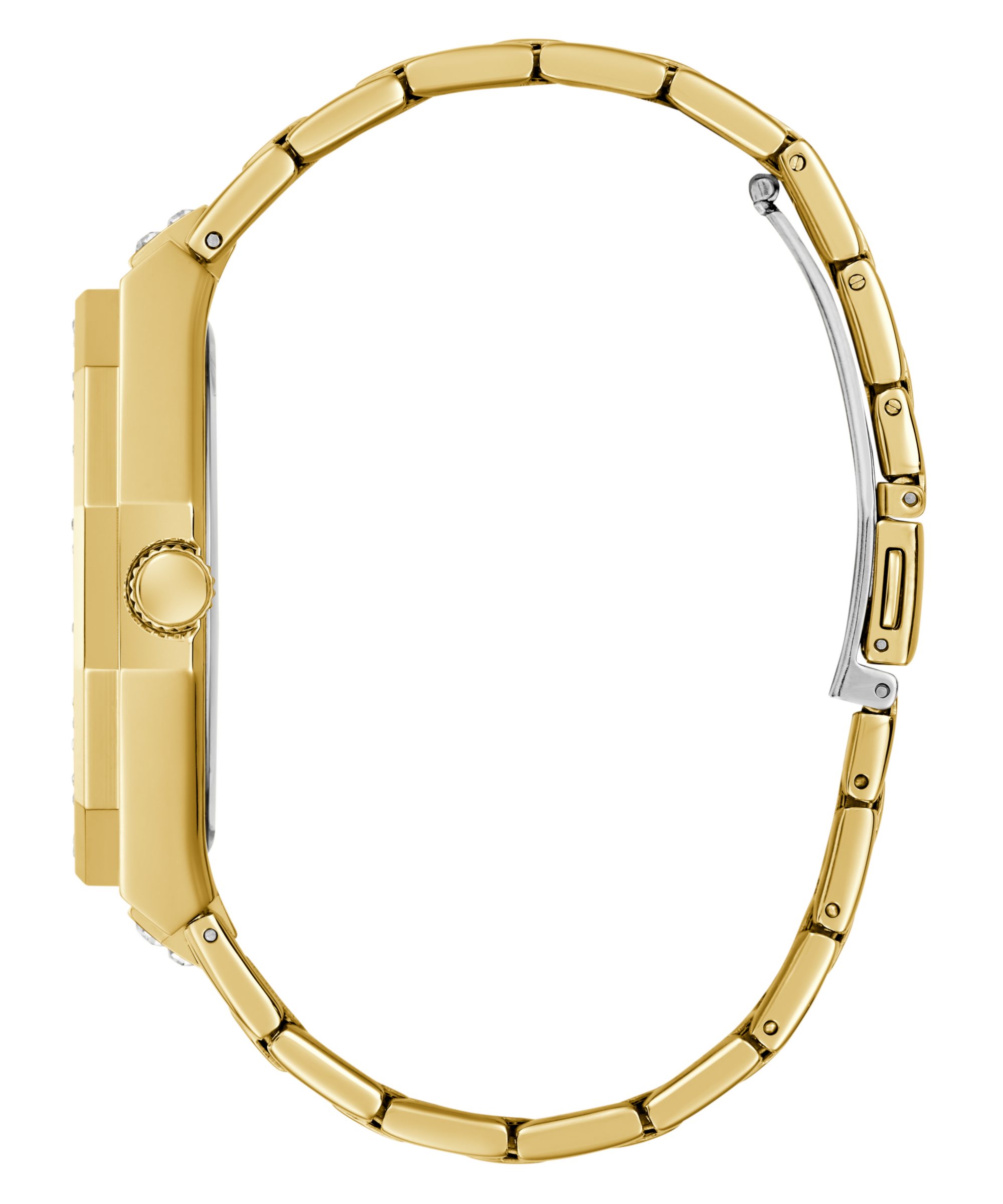 Guess Multifunktionsuhr KRYPTONITE GW0960G2, Quarzuhr, Armbanduhr, Herrenuhr, Edelstahlarmband, Datum