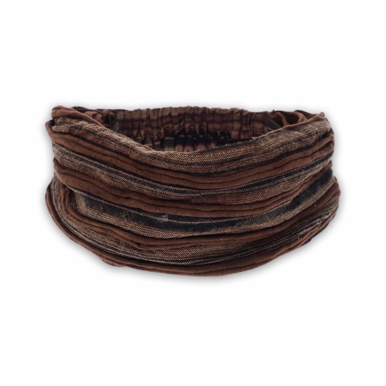KUNST UND MAGIE Stirnband Unisex Hippie Stonewashed Batik Kopfband Stirnband Yoga Bandana – Bild 4 von 5