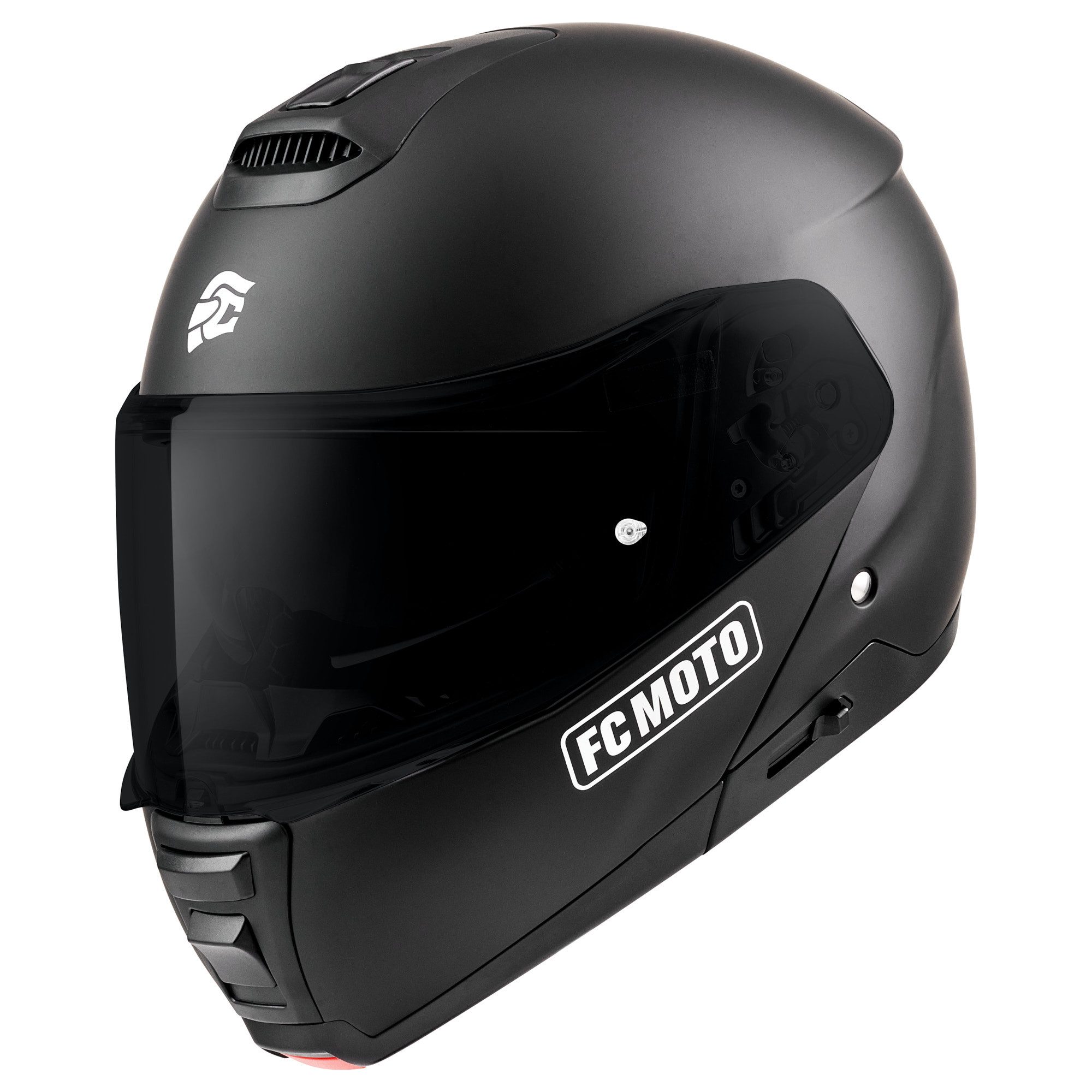 FC-Moto Motorradhelm G-376 Klapphelm, Herausnehmbares Innenfutter,integriertes Sonnenvisier
