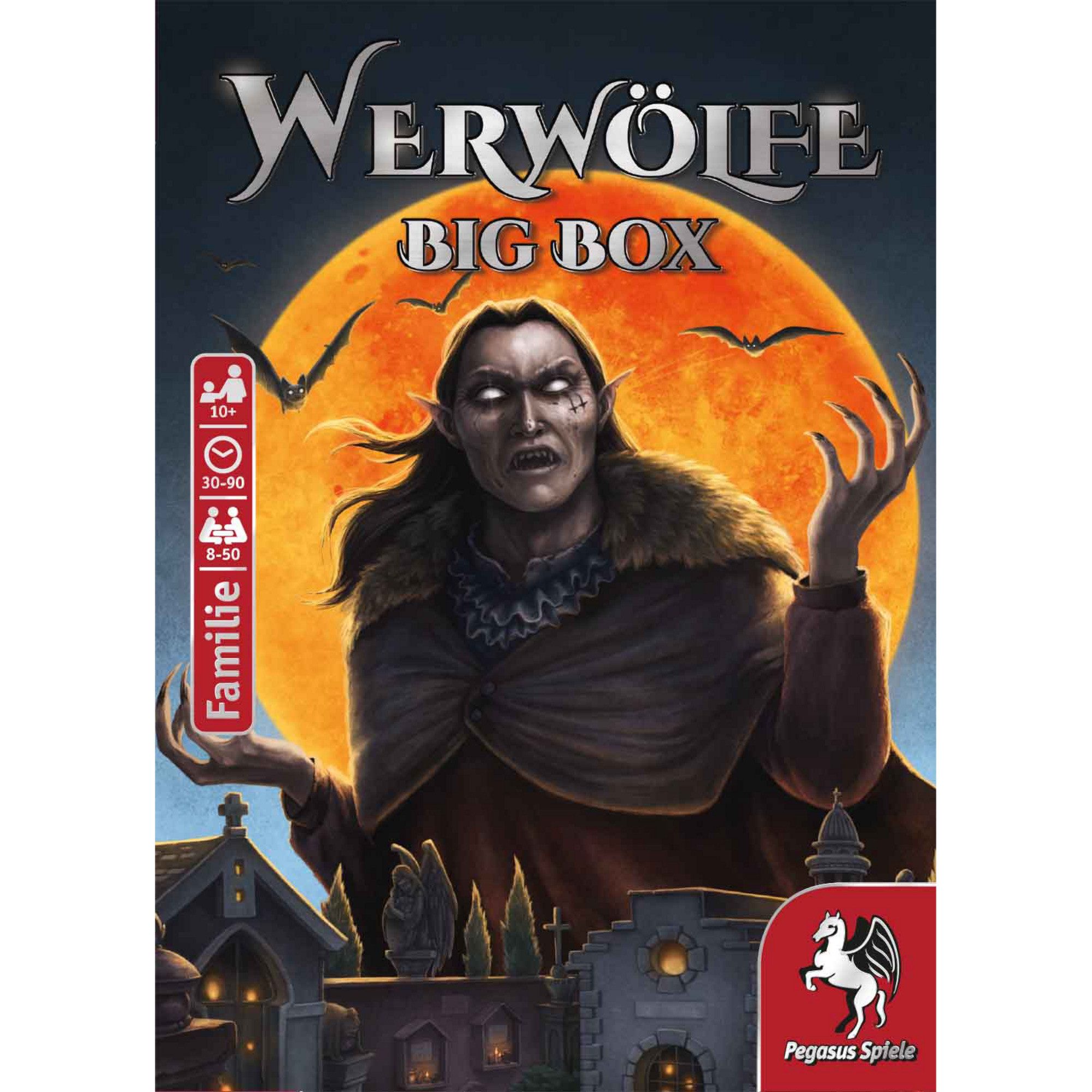 Pegasus Spiel Pegasus Werwölfe Big Box, Kartenspiel