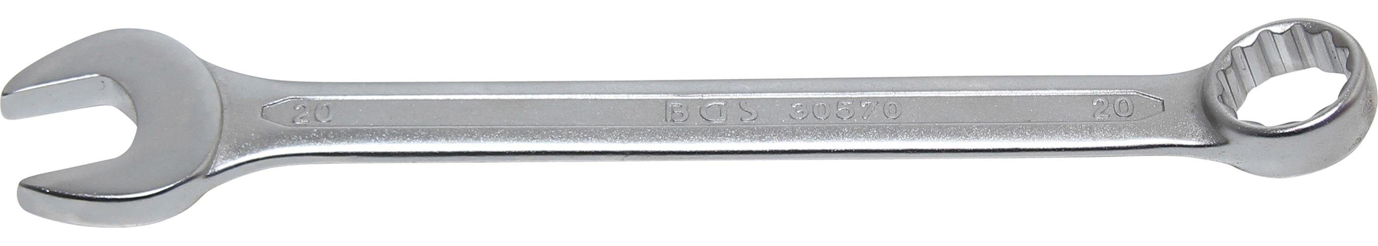 BGS technic Maulschlüssel Maul-Ringschlüssel, 20 mm SW