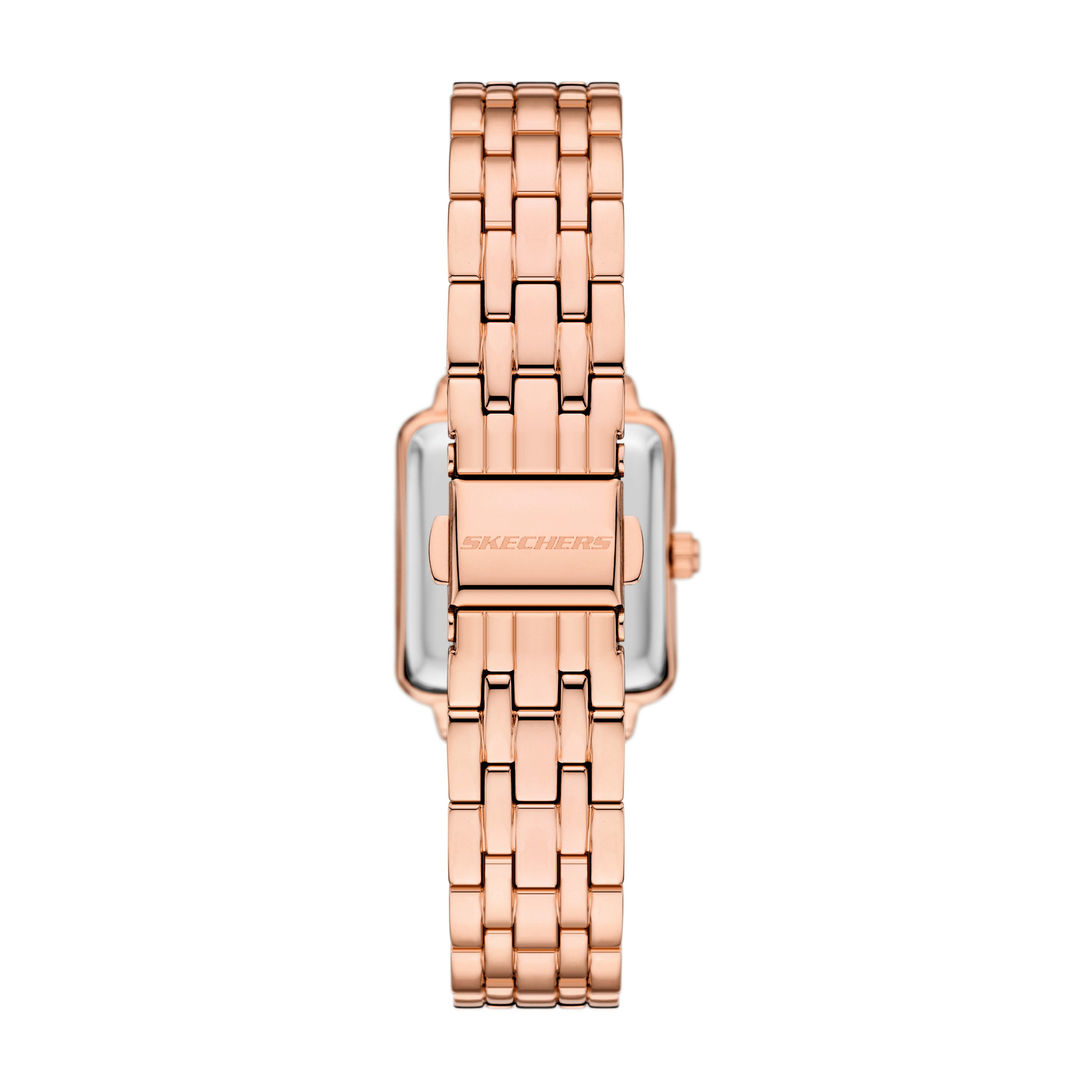 Skechers Quarzuhr KATELLA SR6338, Armbanduhr, Damenuhr, analog, Glassteine