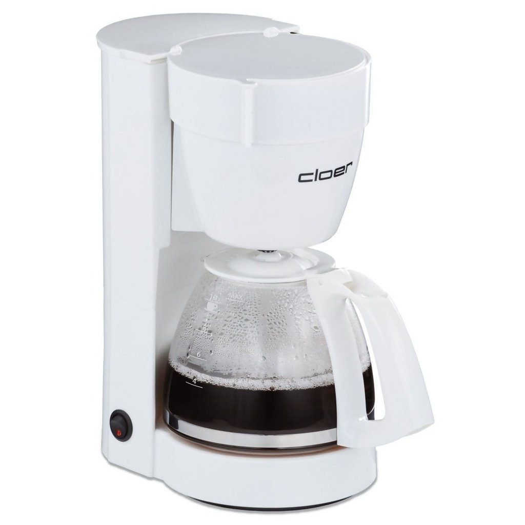 Cloer Filterkaffeemaschine 5011 Kaffeemaschine weiß