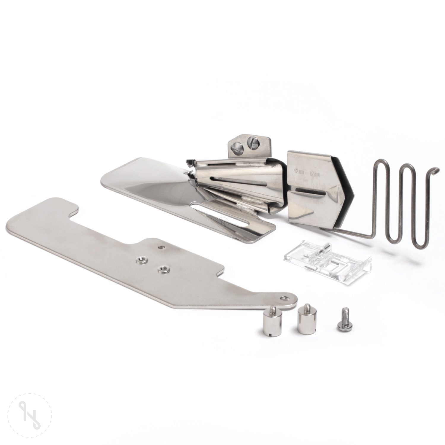 Janome Nähmaschine Bandeinfasser mit transparenten Bandeinfassfuß 42 mm