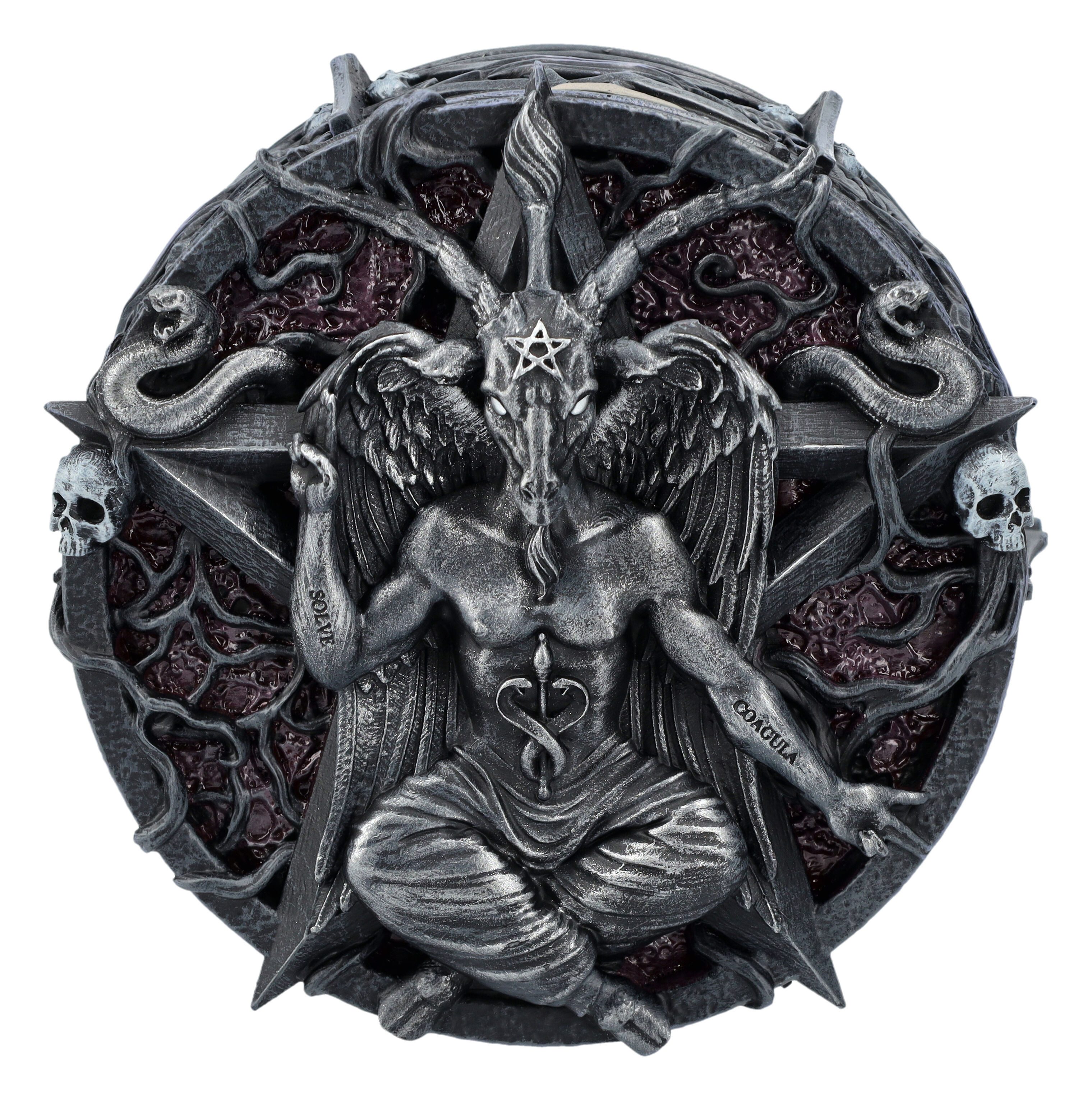 Figuren Shop GmbH Dekoobjekt Schatulle Hoard of the Baphomet - Nemesis Now - Schmuckdose Dekoration