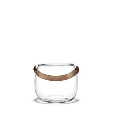 HOLMEGAARD Schale, Glas/Leder, (Packung)