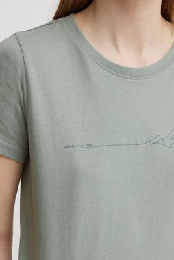 North Bend T-Shirt NBCarla W T-shirt cooles T-Shirt mit Frontprint