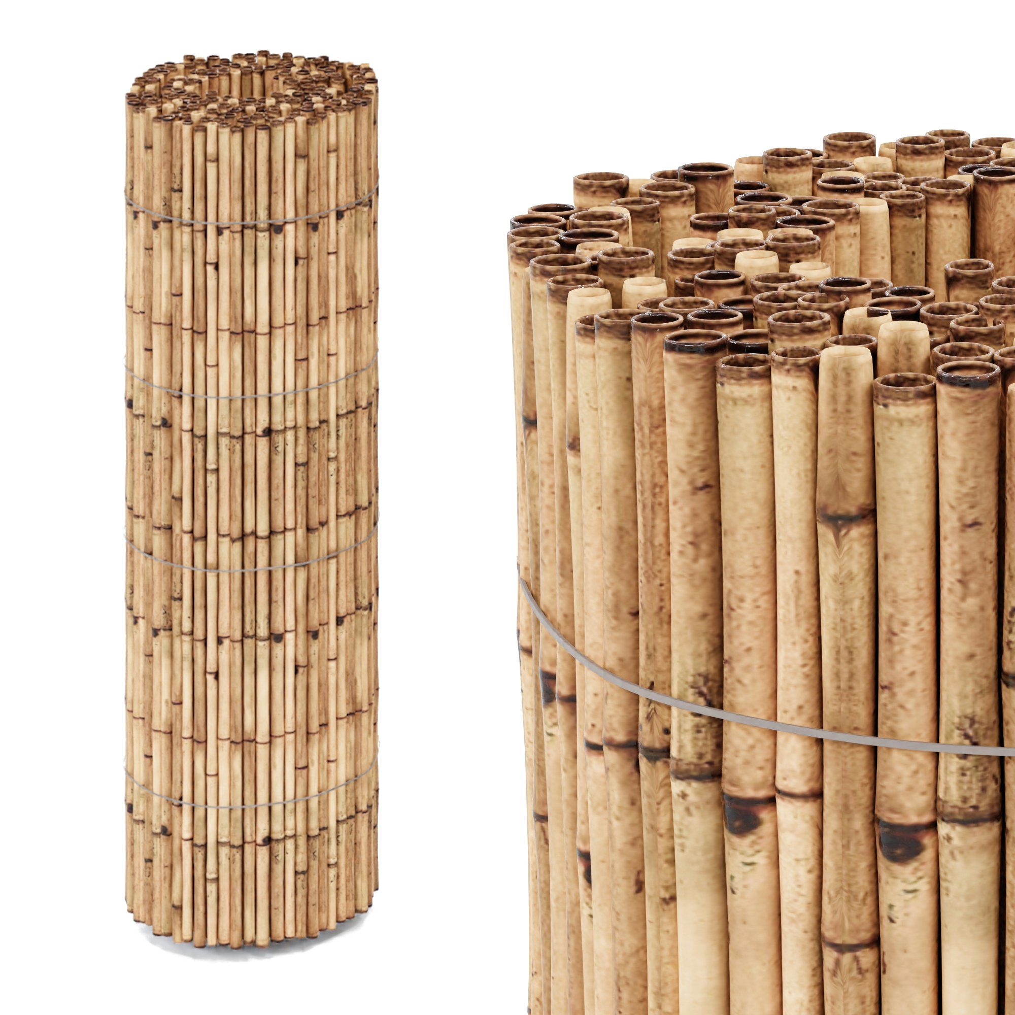 casa.pro Sichtschutzzaunmatten, »Allzio« Schilfrohrmatte 300 x 100 cm