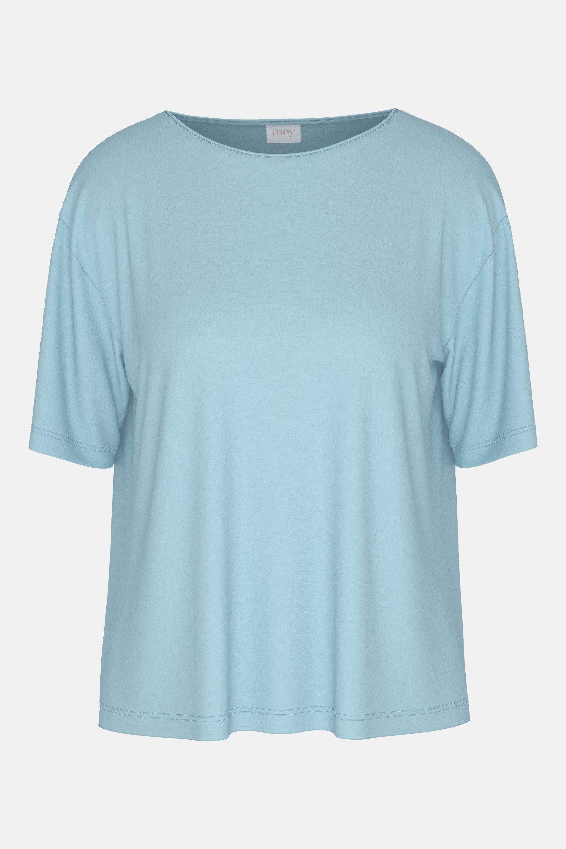 Mey Pyjamaoberteil Mey T-Shirt Serie Pure Chic Uni T-Shirt (1-tlg) Basic Shirt, zeitloses Design, Baumwoll-Mix, Rundhals