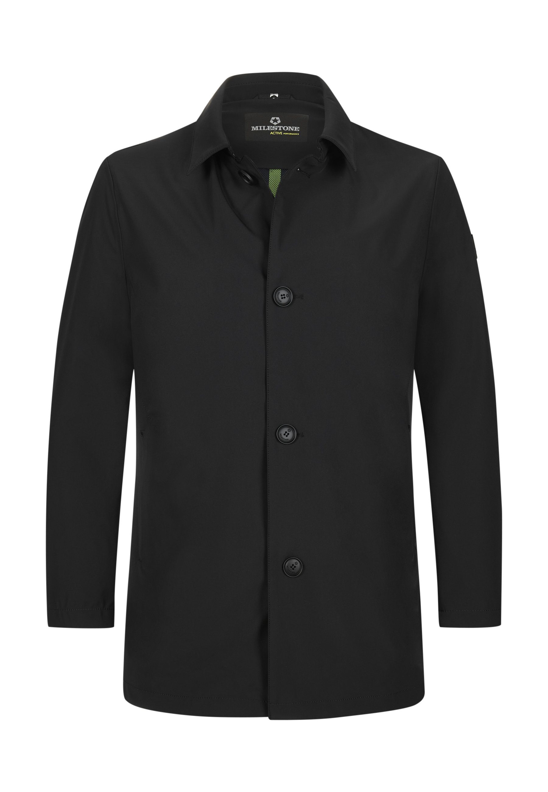 Milestone Kurzmantel MSMorgan Herren Jacke Mantel kurz normale Passform günstig online kaufen