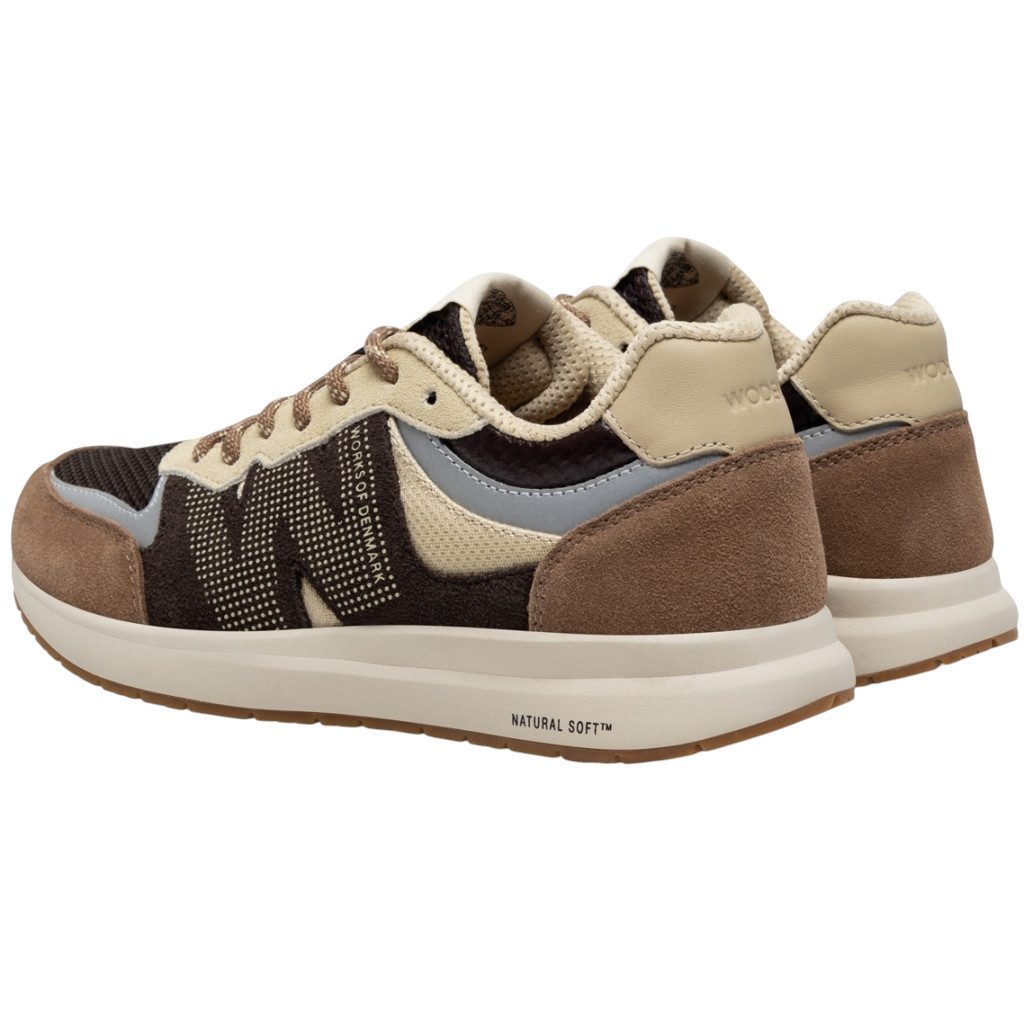 WODEN Rigmor Open Mesh (Veloursleder) chocolatebraun Damen Sneaker