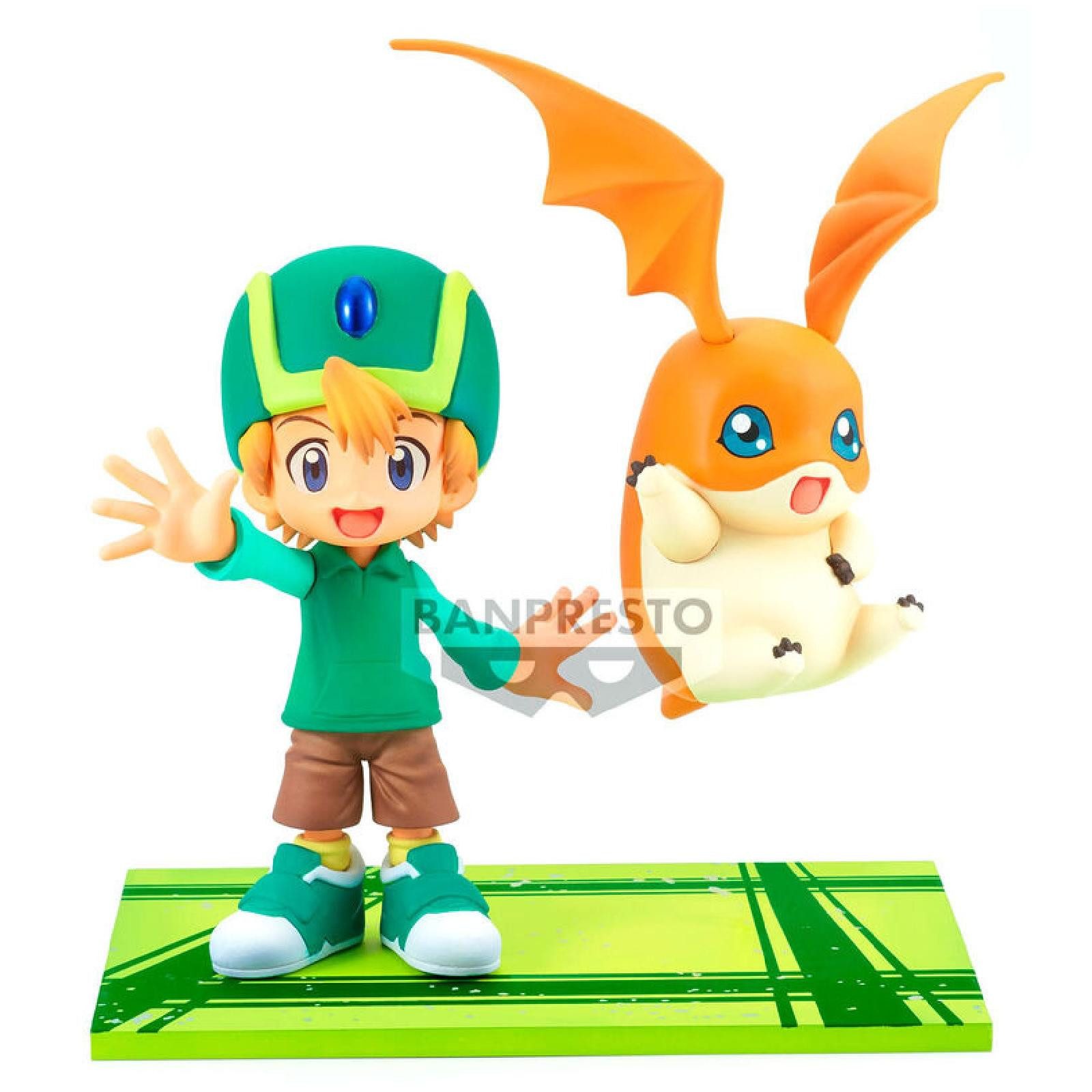 Banpresto Sammelfigur Digimon Adventure - Adventure Archives Takeru & Patamon Figur 15cm