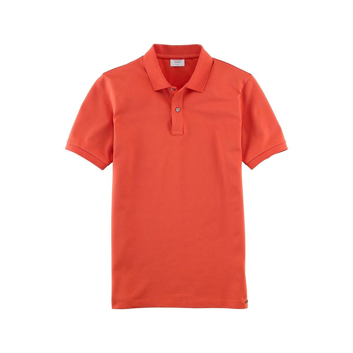 OLYMP Rundhalsshirt braun (1-tlg) 36 sienna