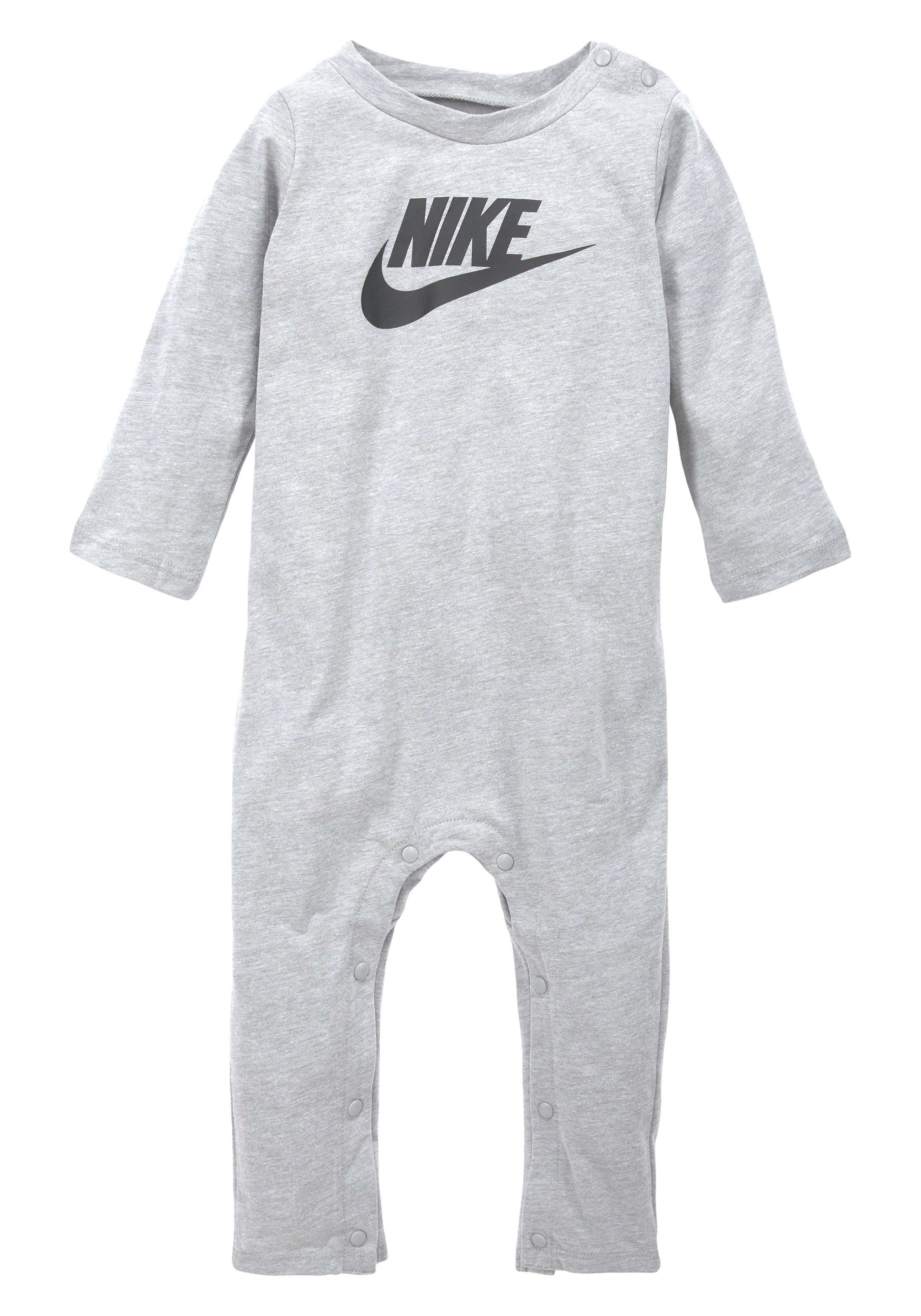 NON-FOOTED Strampler Nike Sportswear HBR COVERALL dk-grey-heat