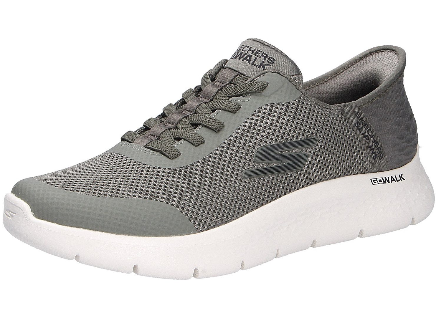Skechers Herren Halbschuh GO WALK grün Größe Sneaker