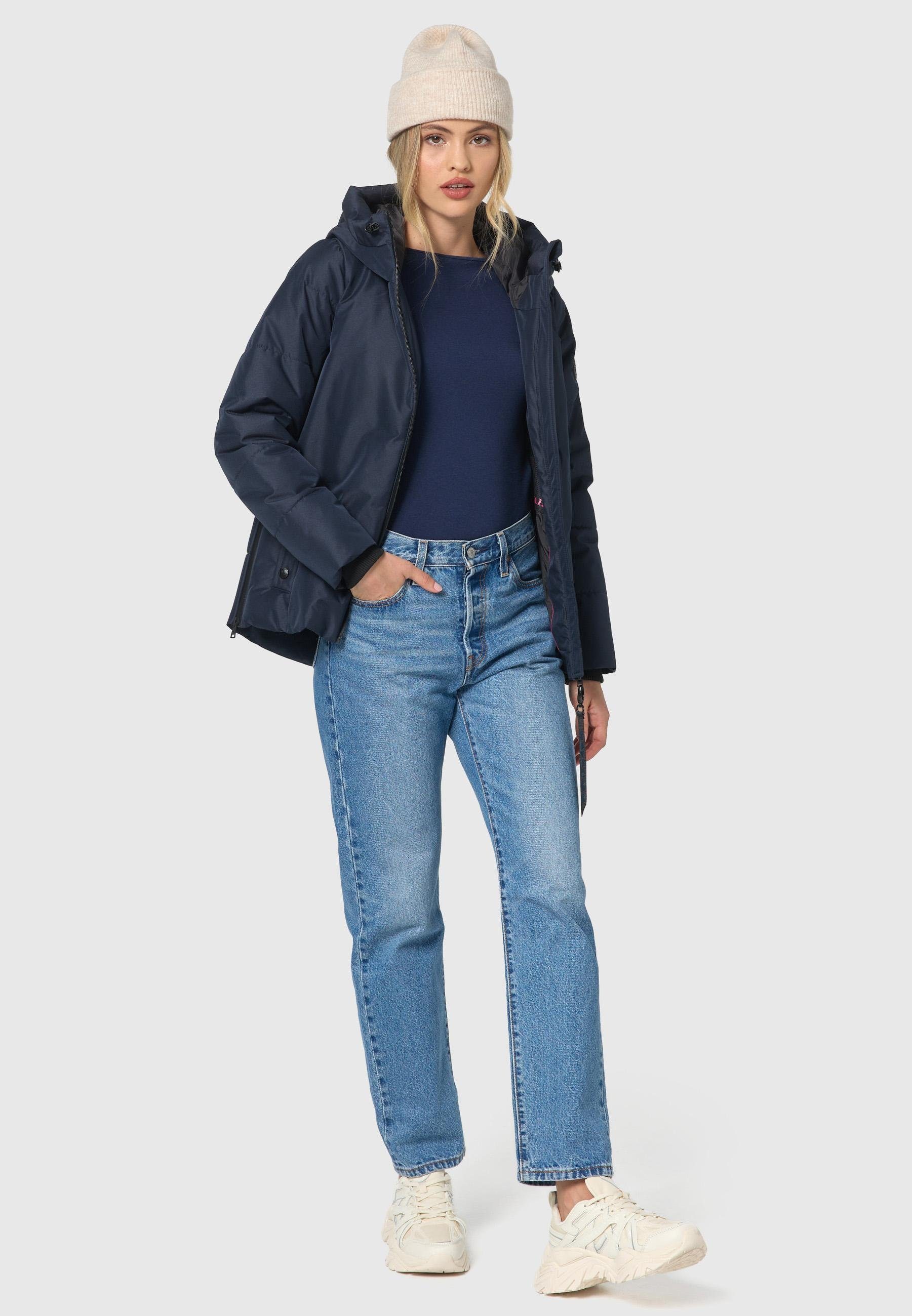 Navahoo Steppjacke Krümelein stylische Damen Winterjacke mit dezenter Steppung